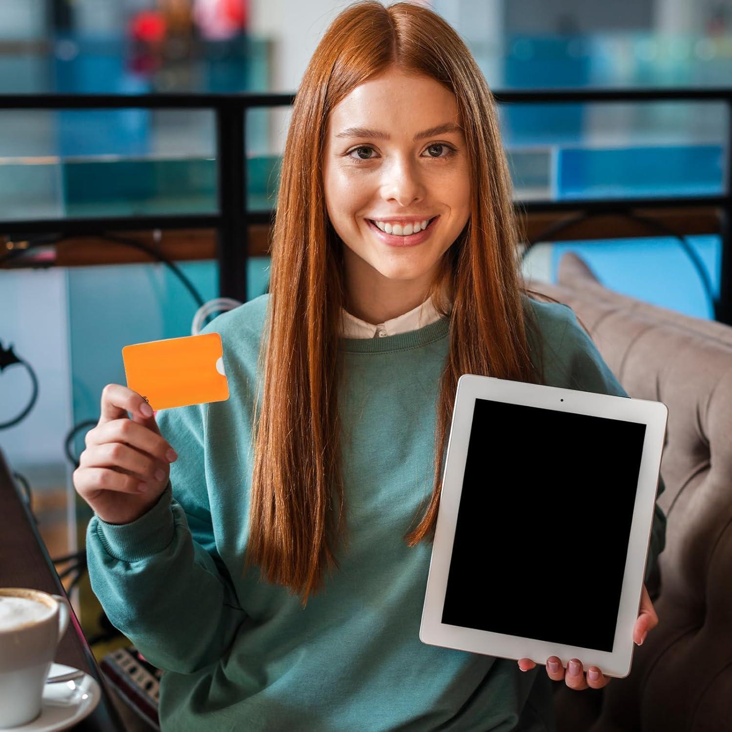 10 Fundas Bloqueadoras RFID Bruislard para Tarjetas de Crédito