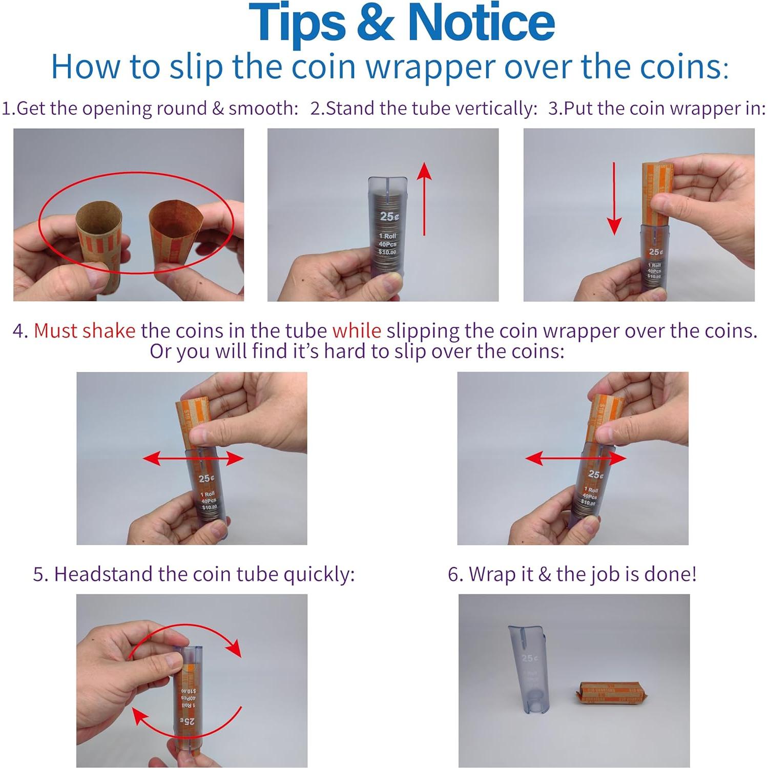 Contador de Monedas 5-en-1 Byteen8 | Organizador Gris 288g