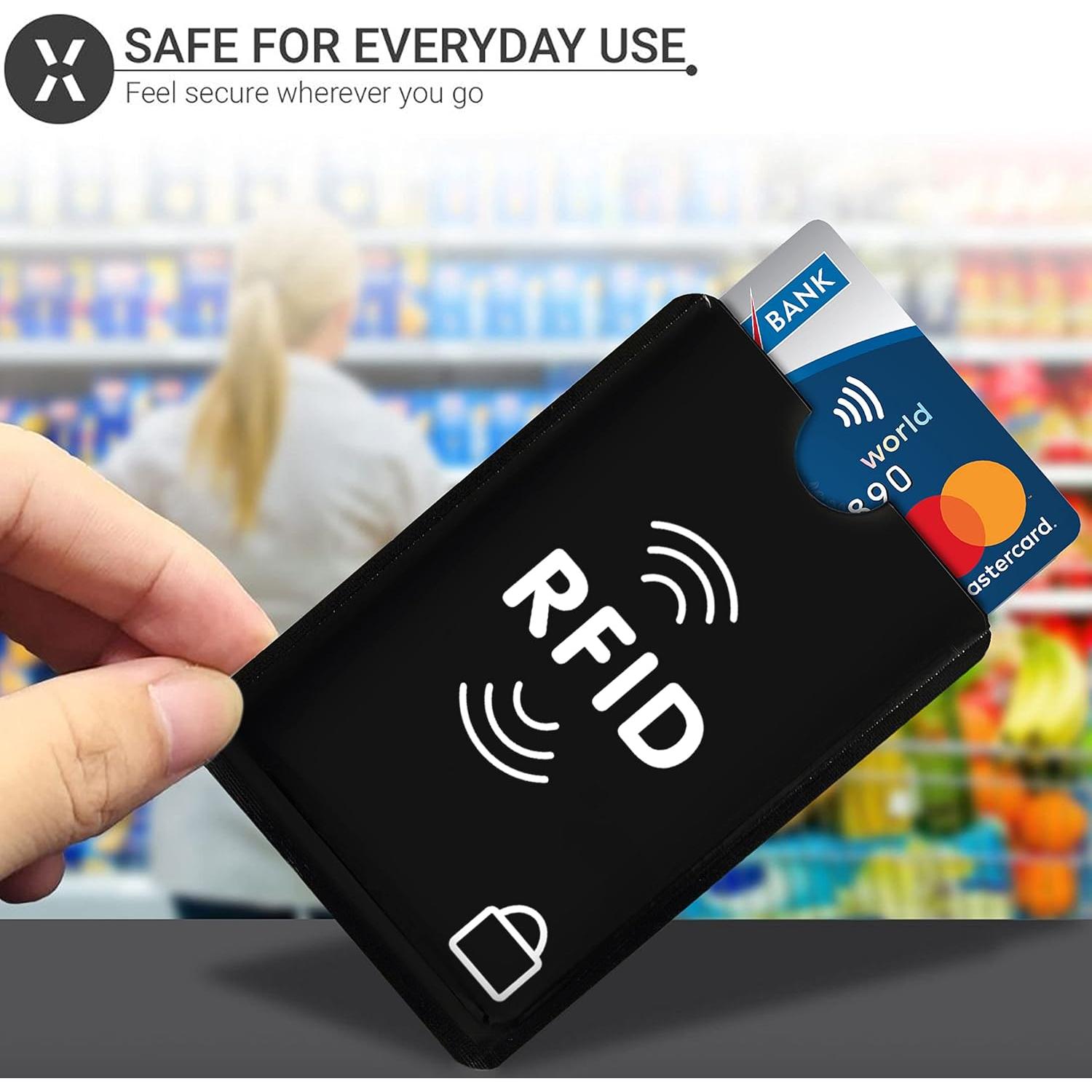 Conjunto de 10 Fundas RFID SaiTech IT - Protección Tarjetas