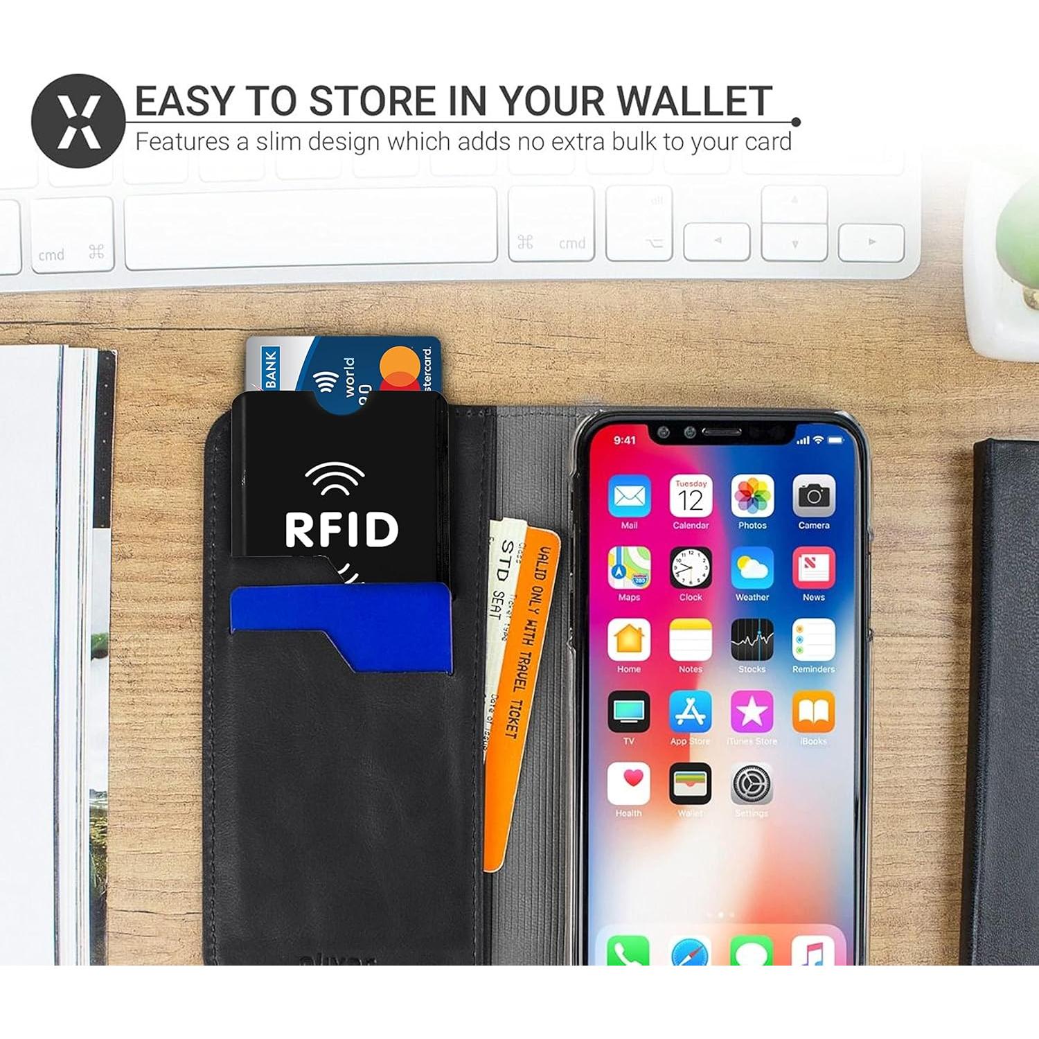 Conjunto de 10 Fundas RFID SaiTech IT - Protección Tarjetas