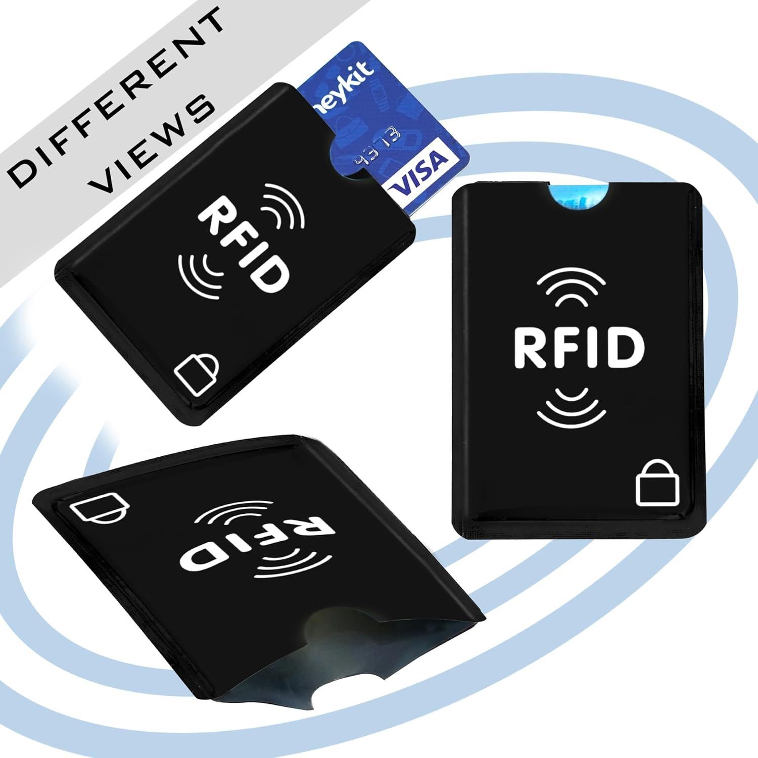 Conjunto de 10 Fundas RFID SaiTech IT - Protección Tarjetas