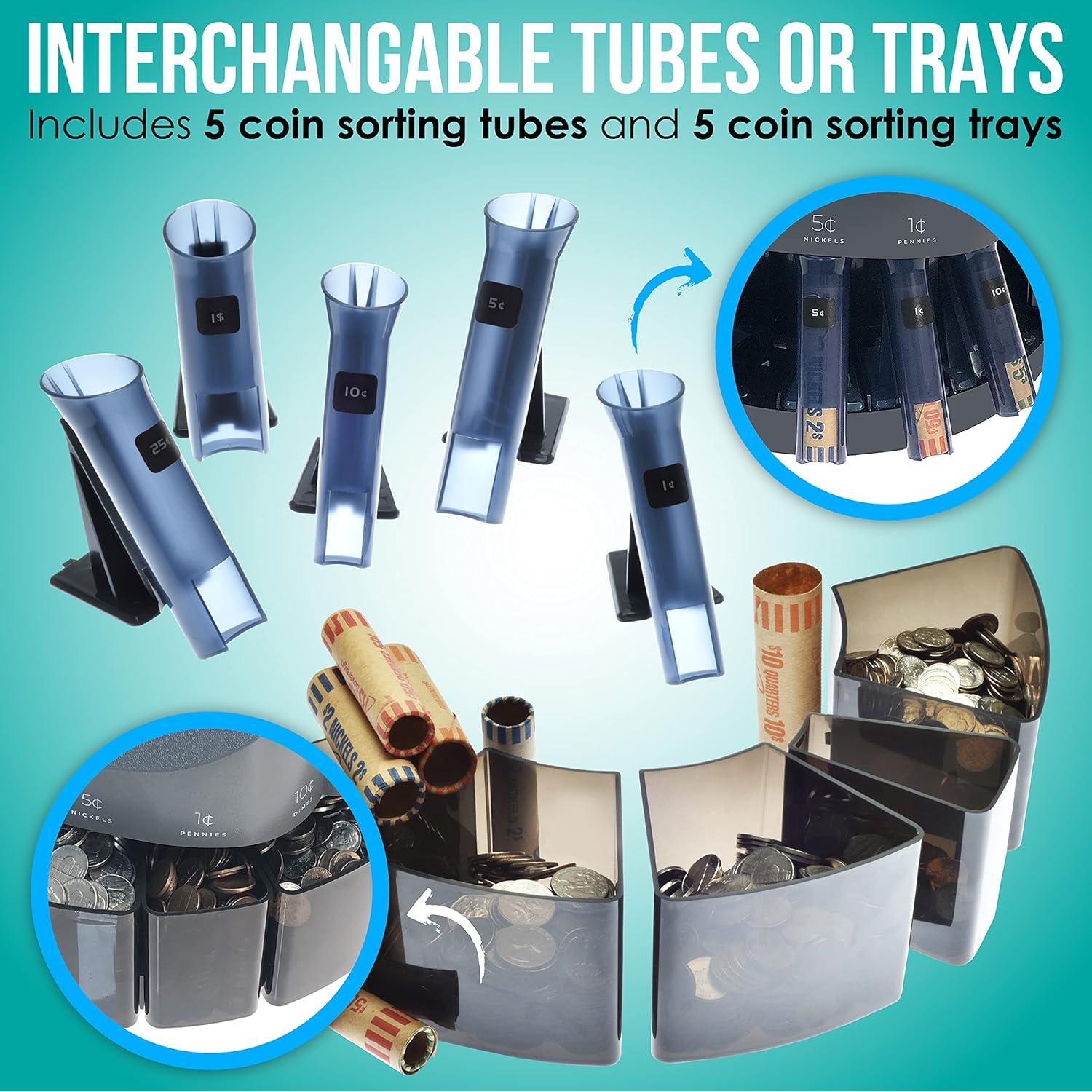 Contador y Clasificador de Monedas Nadex S540 Pro - 300 Monedas/min