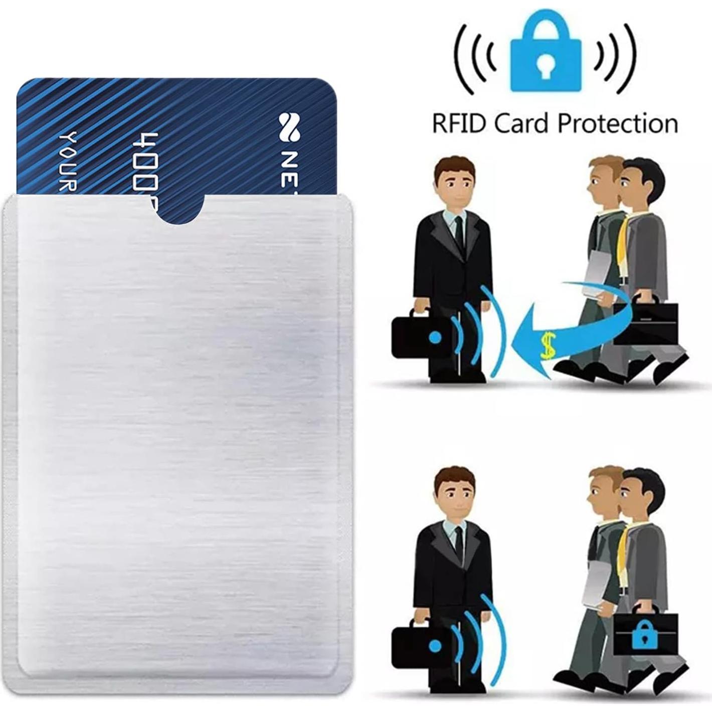Set de Fundas Rfid Shudyear para Tarjetas - 10 Piezas Coloridas