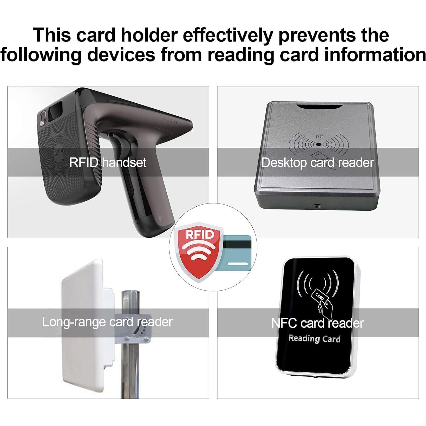 Set de Fundas Rfid Shudyear para Tarjetas - 10 Piezas Coloridas