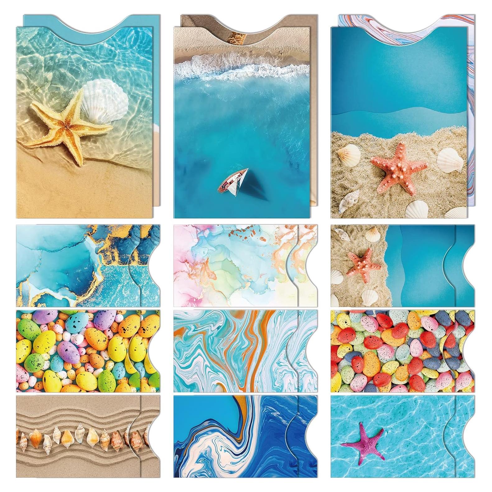 24 Fundas Bloqueadoras RFID Woanger - 18 Tarjetas y 6 Pasaportes