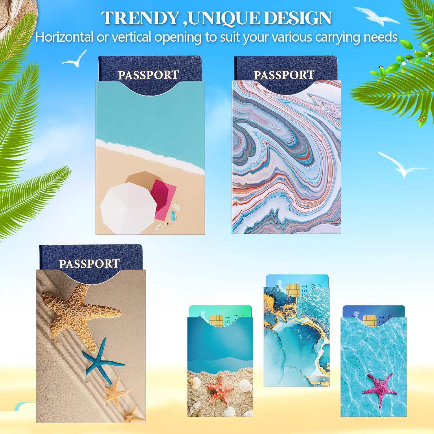 24 Fundas Bloqueadoras RFID Woanger - 18 Tarjetas y 6 Pasaportes