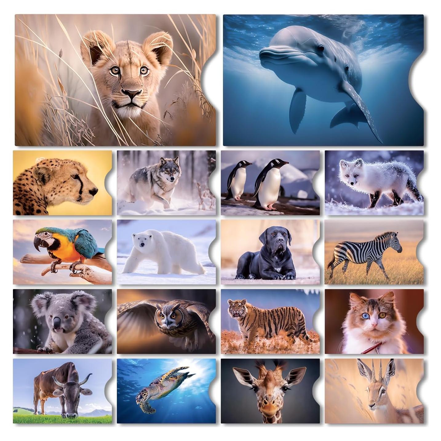 Estune 54 Fundas Bloqueadoras RFID para Tarjetas de Crédito