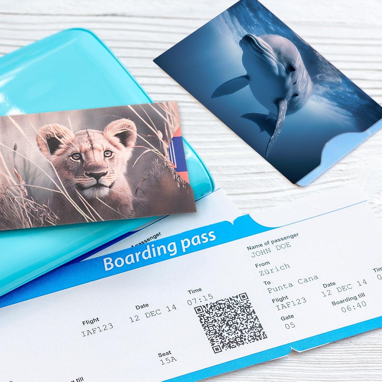 Estune 54 Fundas Bloqueadoras RFID para Tarjetas de Crédito