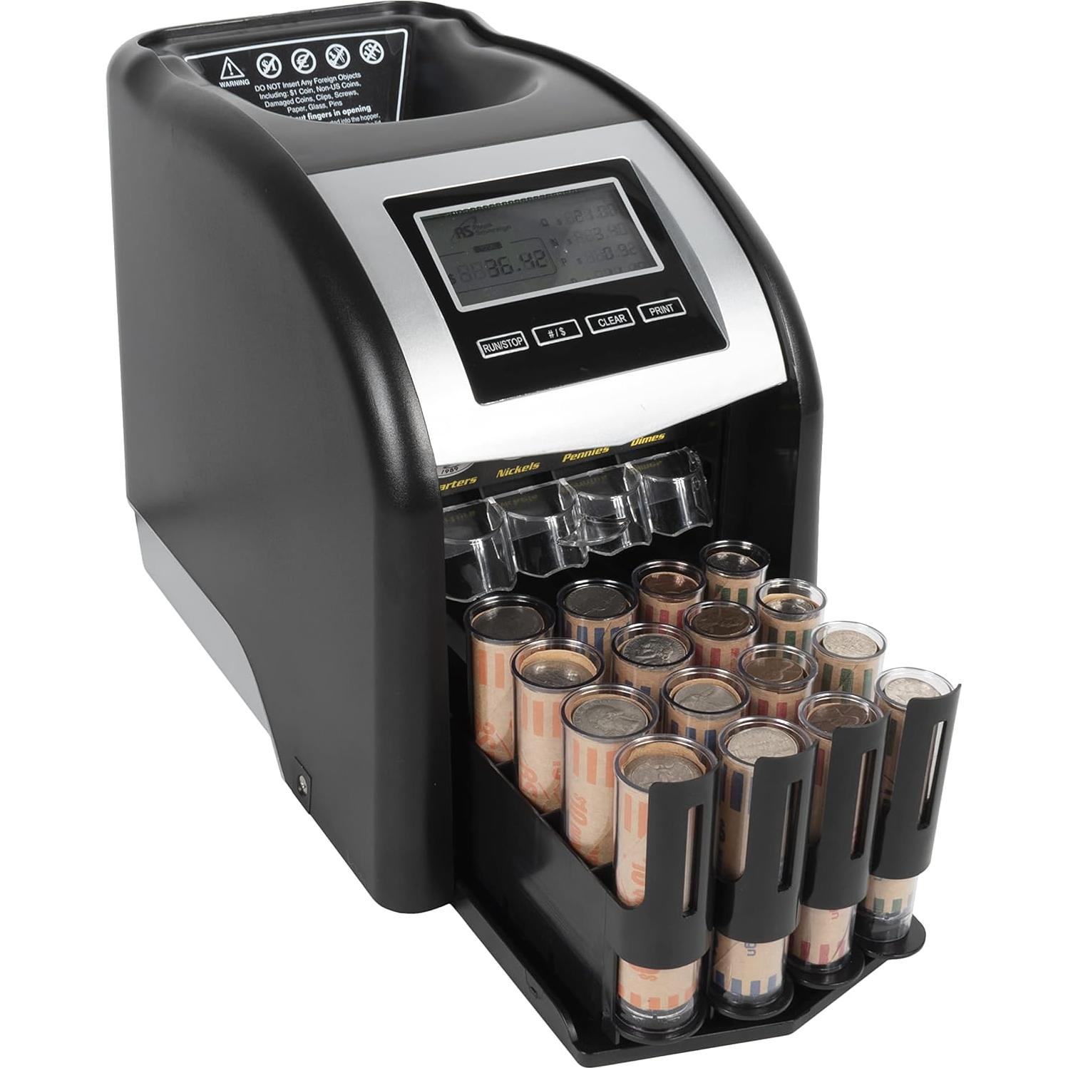 Contador Clasificador de Monedas Royal Sovereign FS-44N Digital