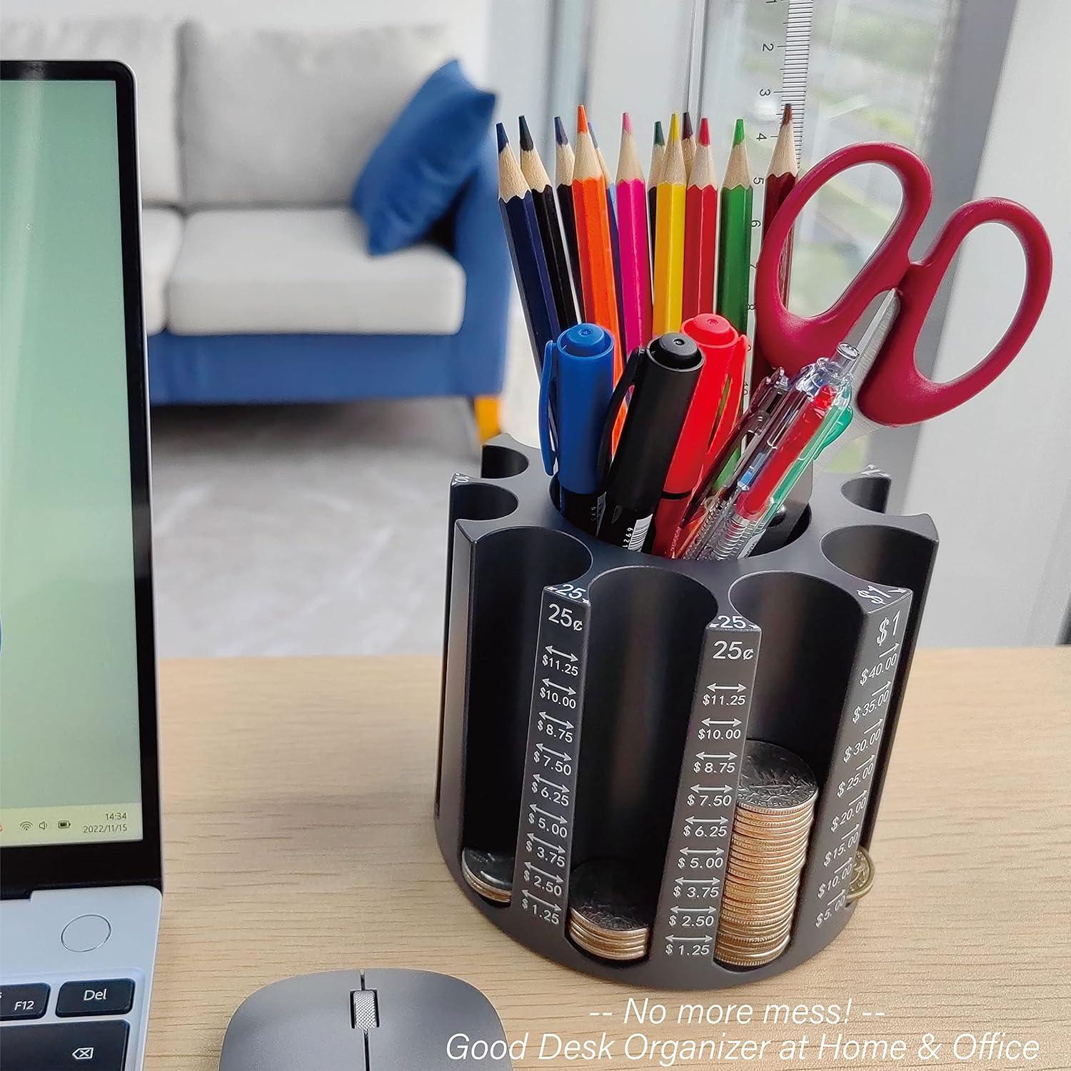 Organizador de Monedas y Escritorio Byteen8 11 Compartimentos