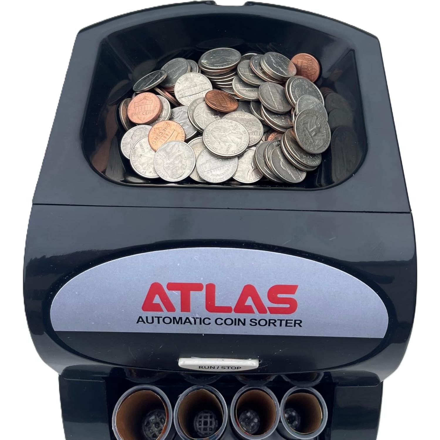 Clasificador Automático de Monedas Atlas AC-1QS, 156 Monedas/min