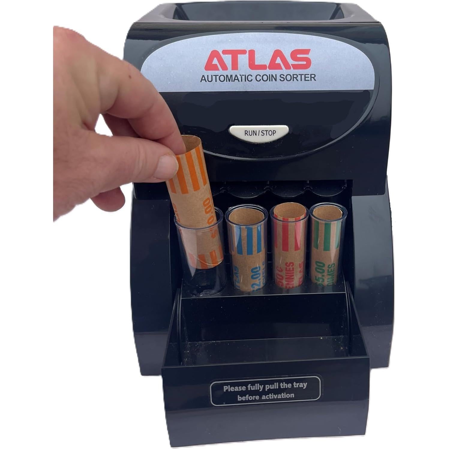 Clasificador Automático de Monedas Atlas AC-1QS, 156 Monedas/min