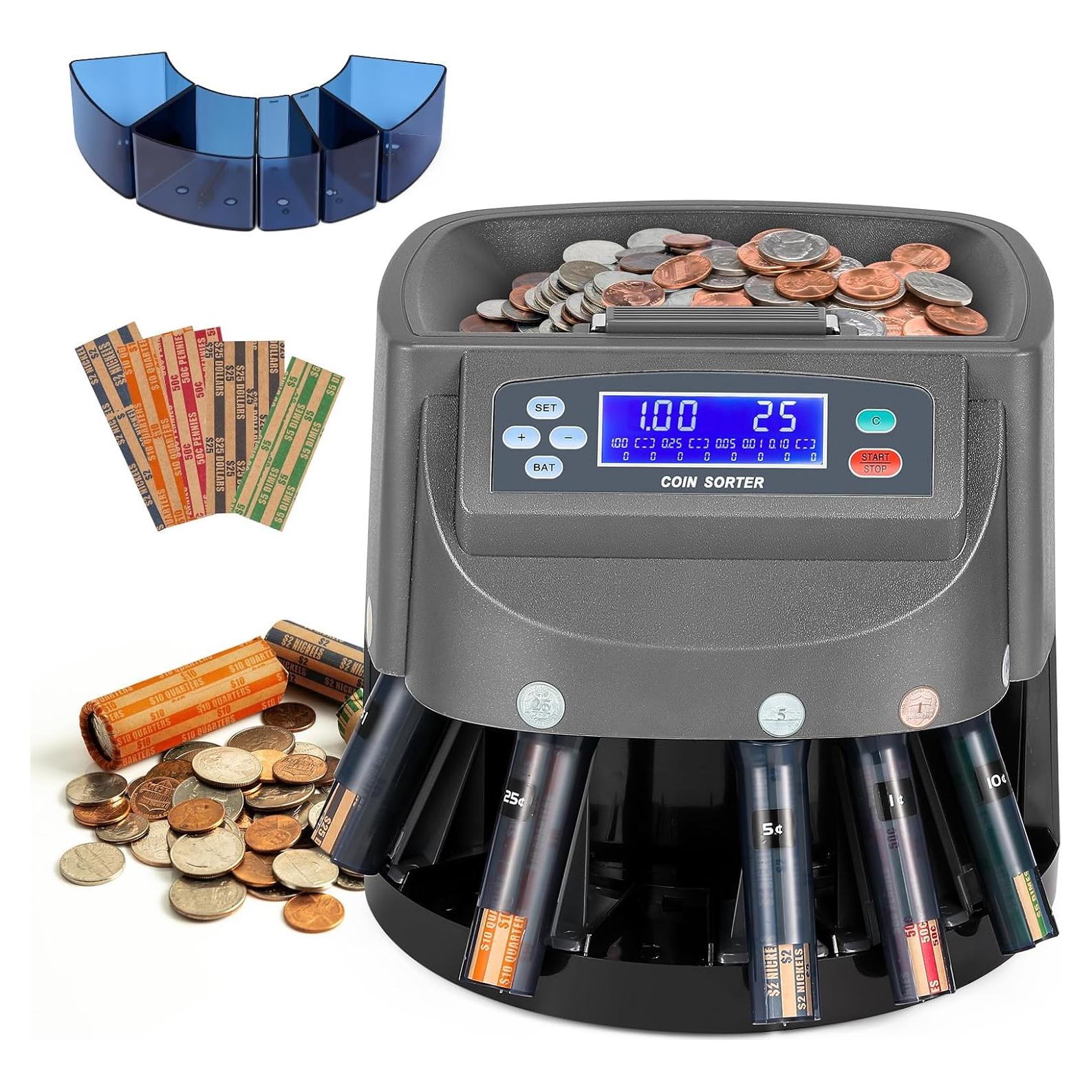 Máquina Contadora de Monedas Bonvoisin Roy-60-MLY 270 monedas/min