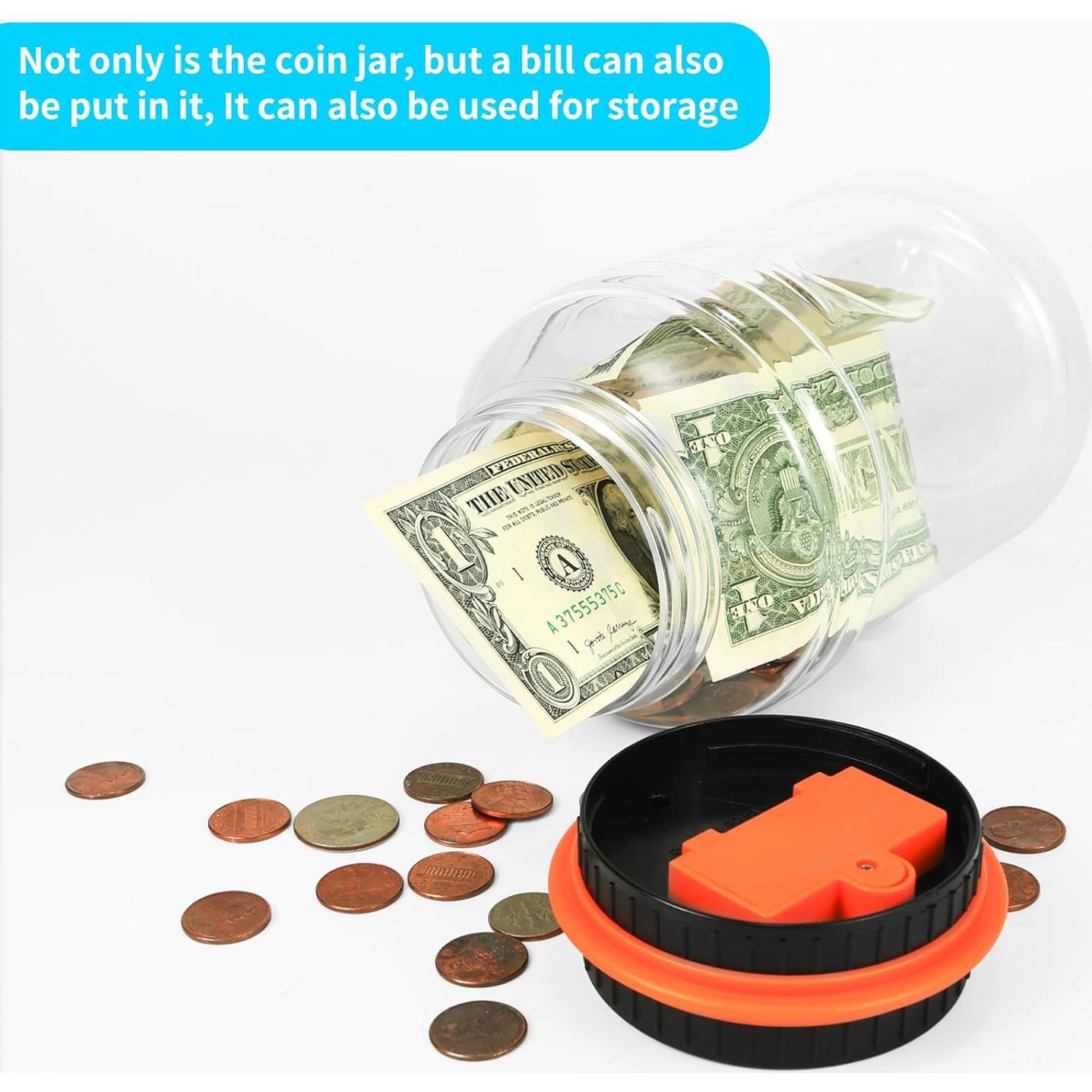 Alcancía Digital Qiekaka con Contador LCD para Monedas