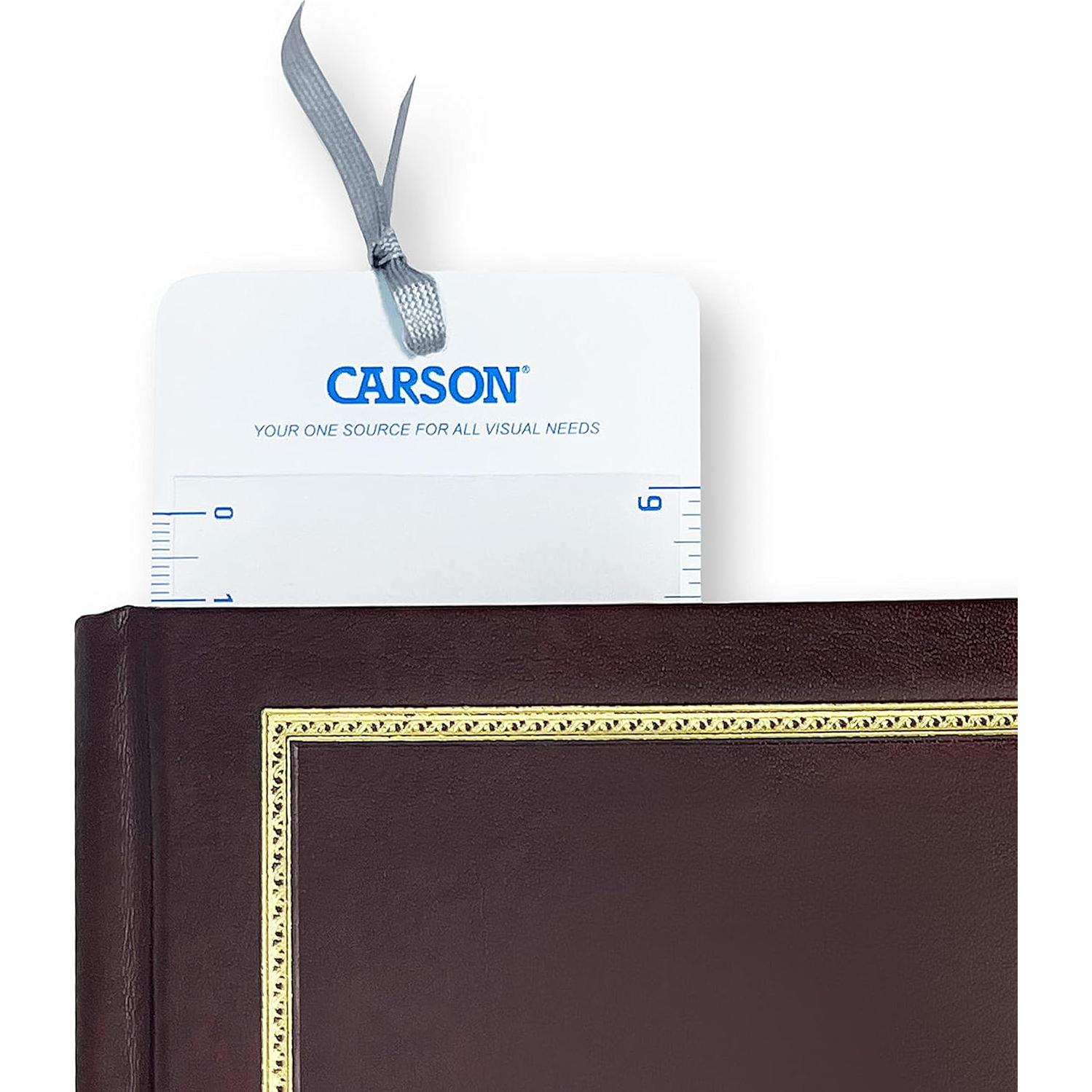 Lupa Fresnel Carson MagniMark MM-22 3x con Regla 15.24 cm