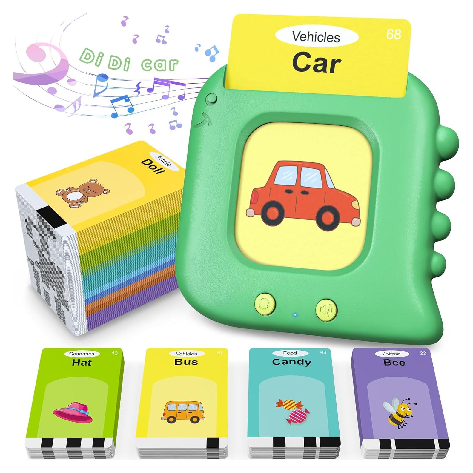 Tarjetas Flash Hablantes Kuovei 112 Palabras Educativas