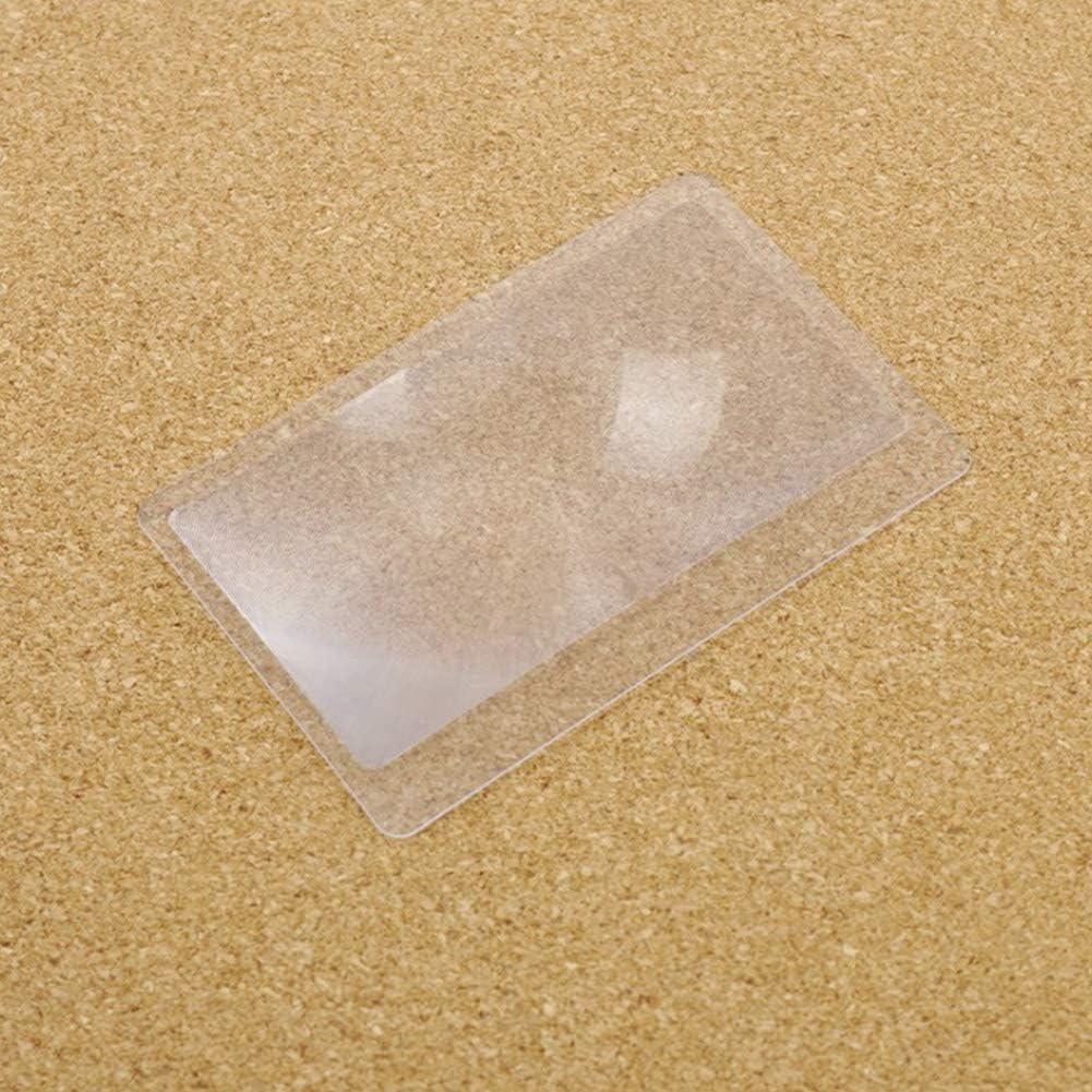 Paquete de 12 Lentes de Aumento Hithop 3x Transparentes