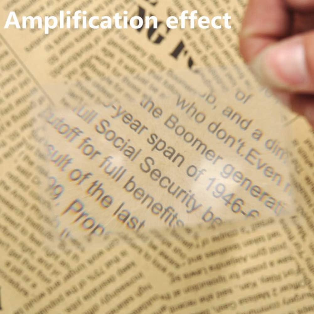 Paquete de 12 Lentes de Aumento Hithop 3x Transparentes