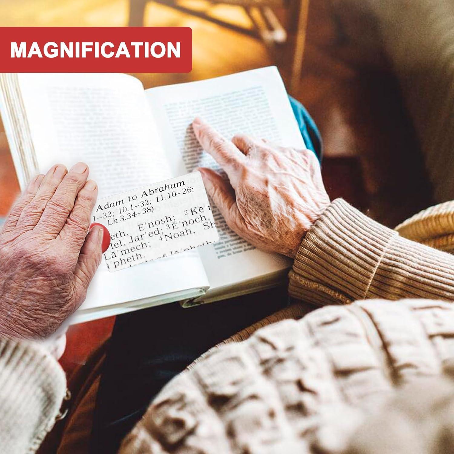 Lupa 3X SAND LINK Mini para Cartera - Aumento 10.16x5.51cm