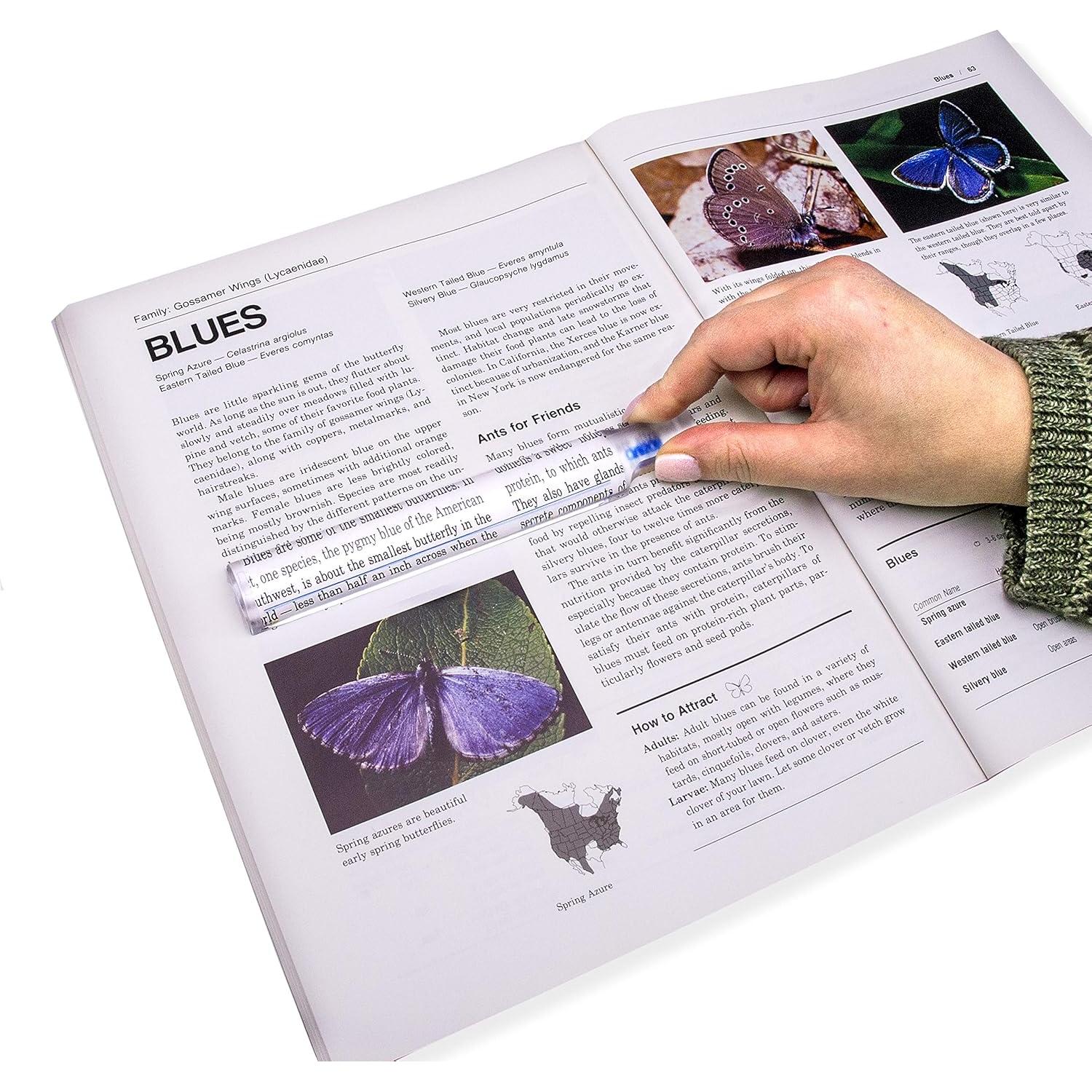 Lupa de Barra Carson MagniRead 1.5x MR-25 Acrílico