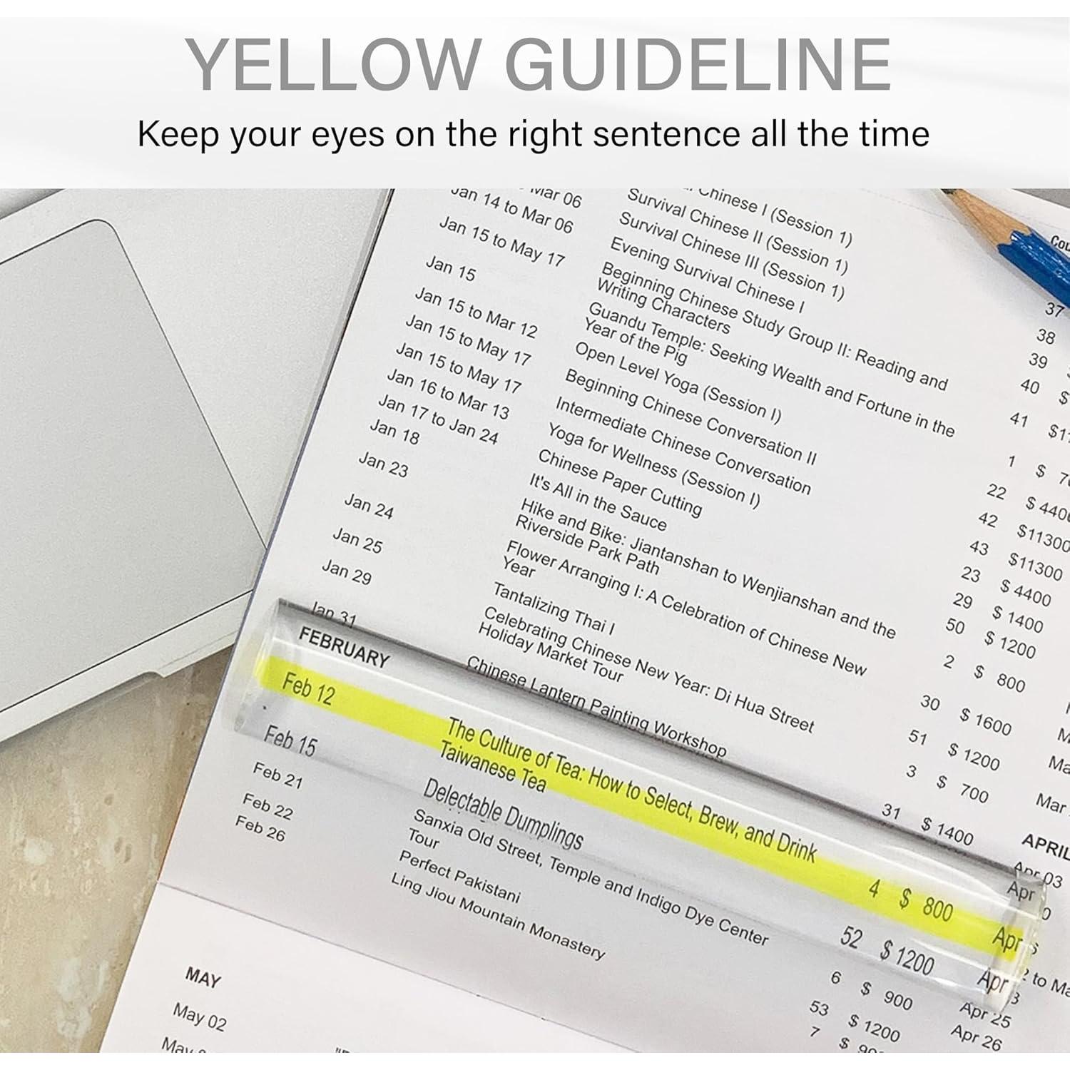 Regla de Aumento MAGDEPO 2X 15.24 cm con Lupa y Guía