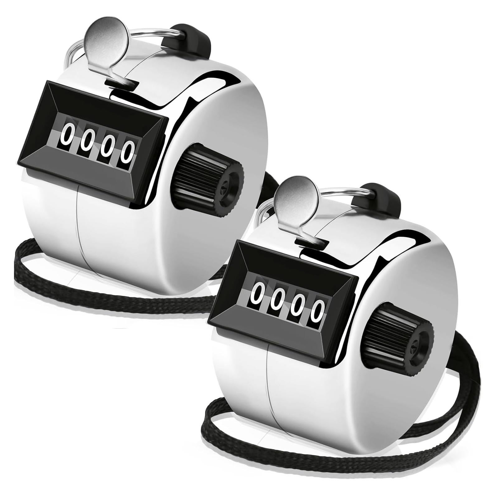 Contador Clicker de Mano Decymis 002 - 2 Paquetes de Metal