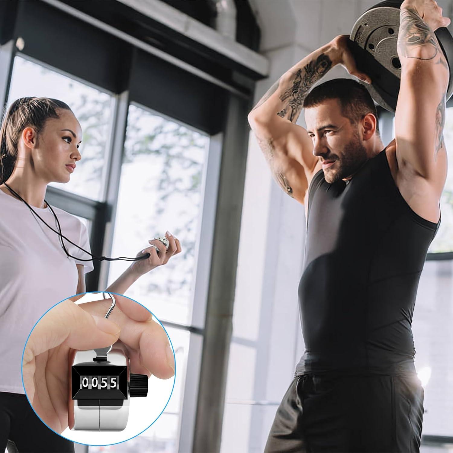 Contador Clicker de Mano Decymis 002 - 2 Paquetes de Metal