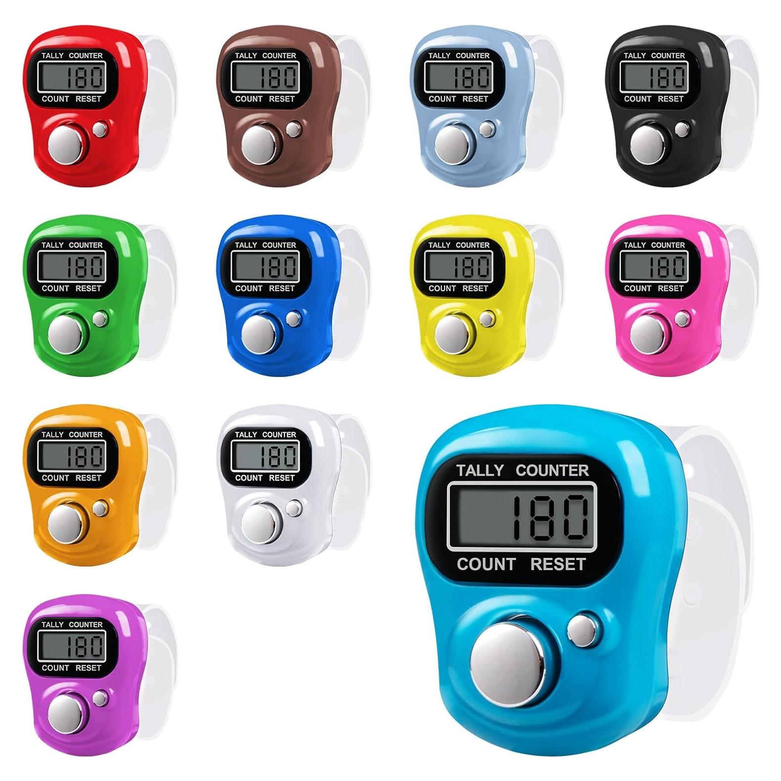 Contador Electrónico de Dedos Amble A01-12PACK Multicolor