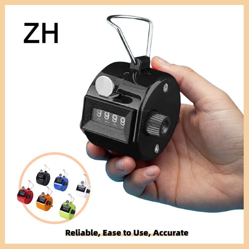 Contador de Mano Ciervo Blanco 4 Dígitos Mecánico Práctico