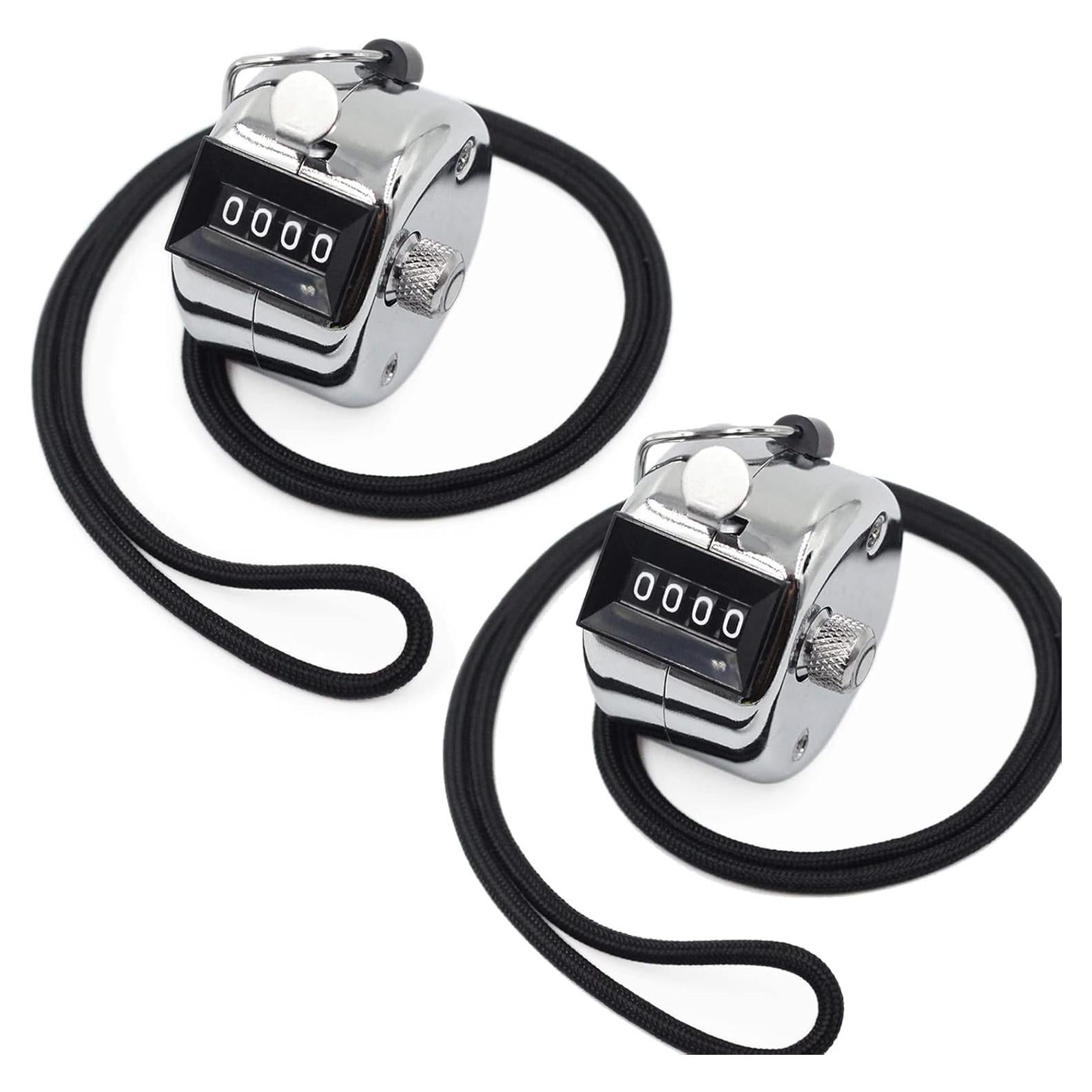 Contador de Clics Digital Mecánico Amble - Carcasa de Metal