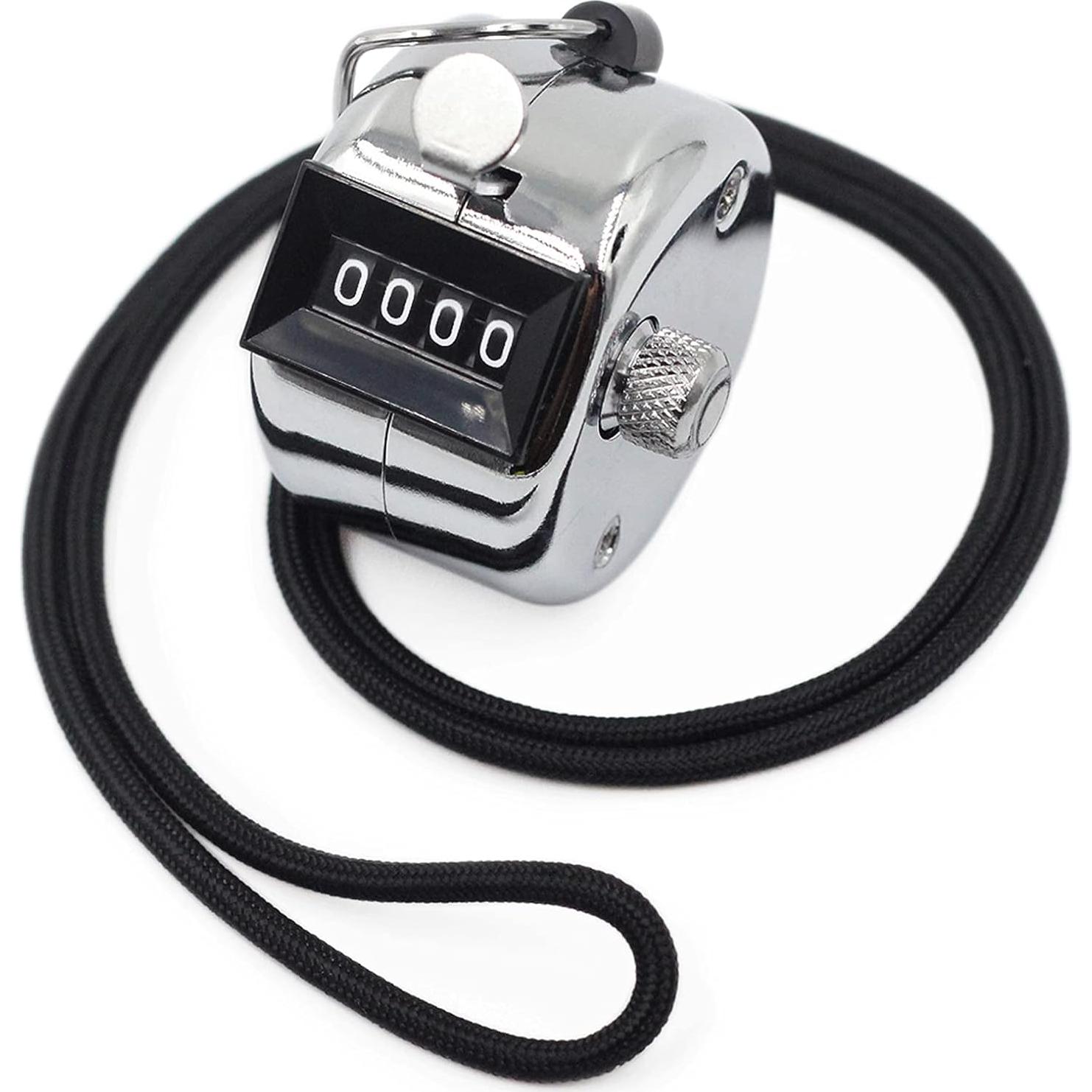 Contador de Clics Digital Mecánico Amble - Carcasa de Metal