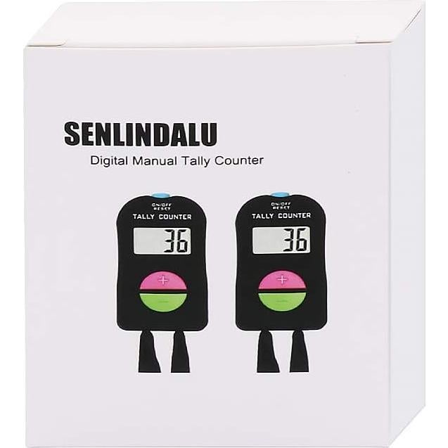 Contador Digital de Mano SENLINDALU para Natación - Paquete de 2