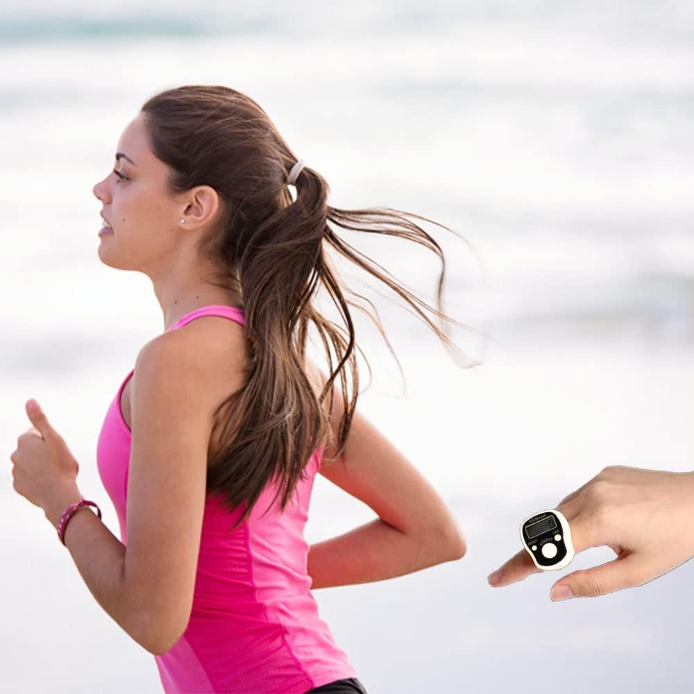 Contador de Dedo Digital TESEAS 5 Piezas LED 99999