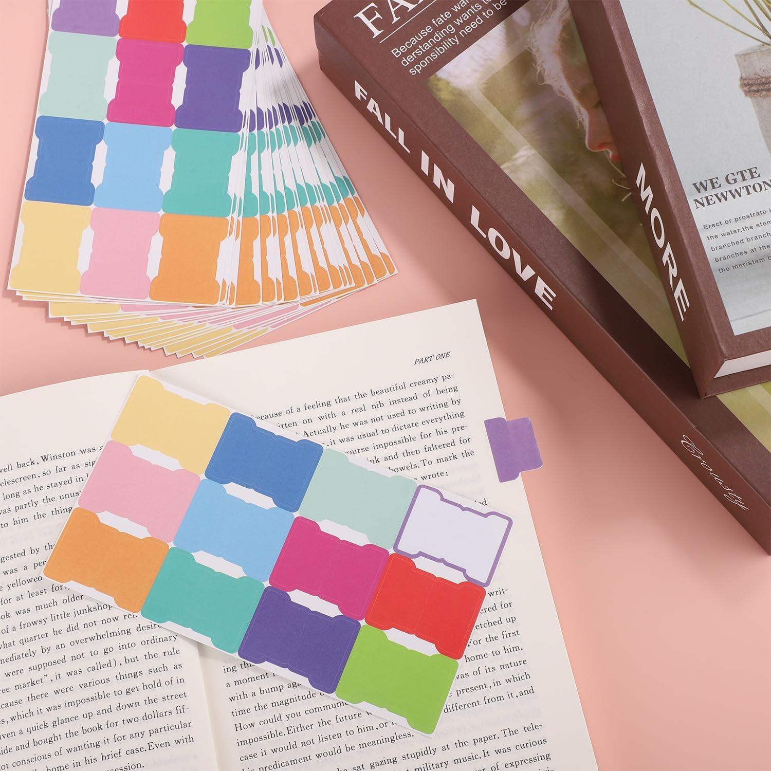 Pestañas Adhesivas XIHIRCD 240 Piezas 20 Hojas Doble Cara