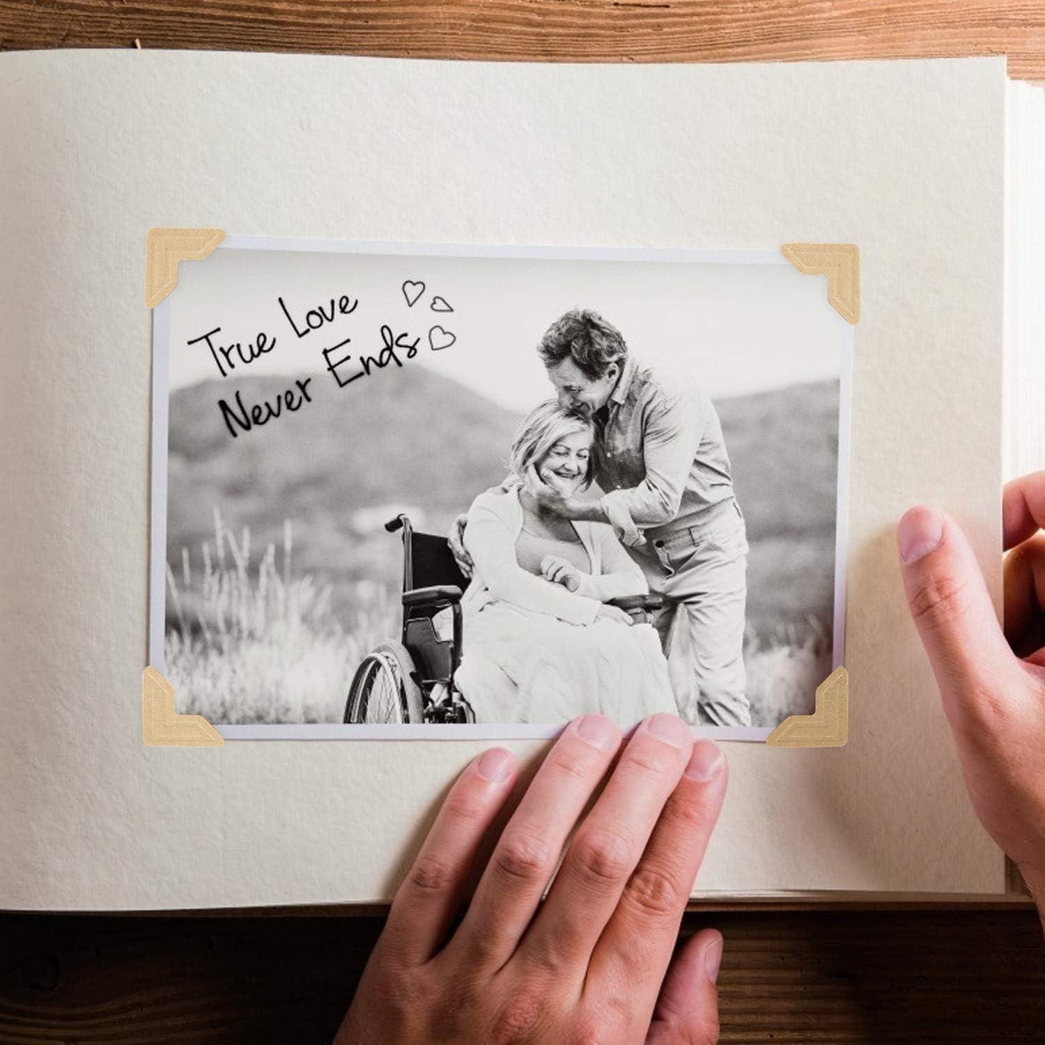 Pegatinas Esquinas Autoadhesivas DERAYEE 288 Piezas 6 Colores