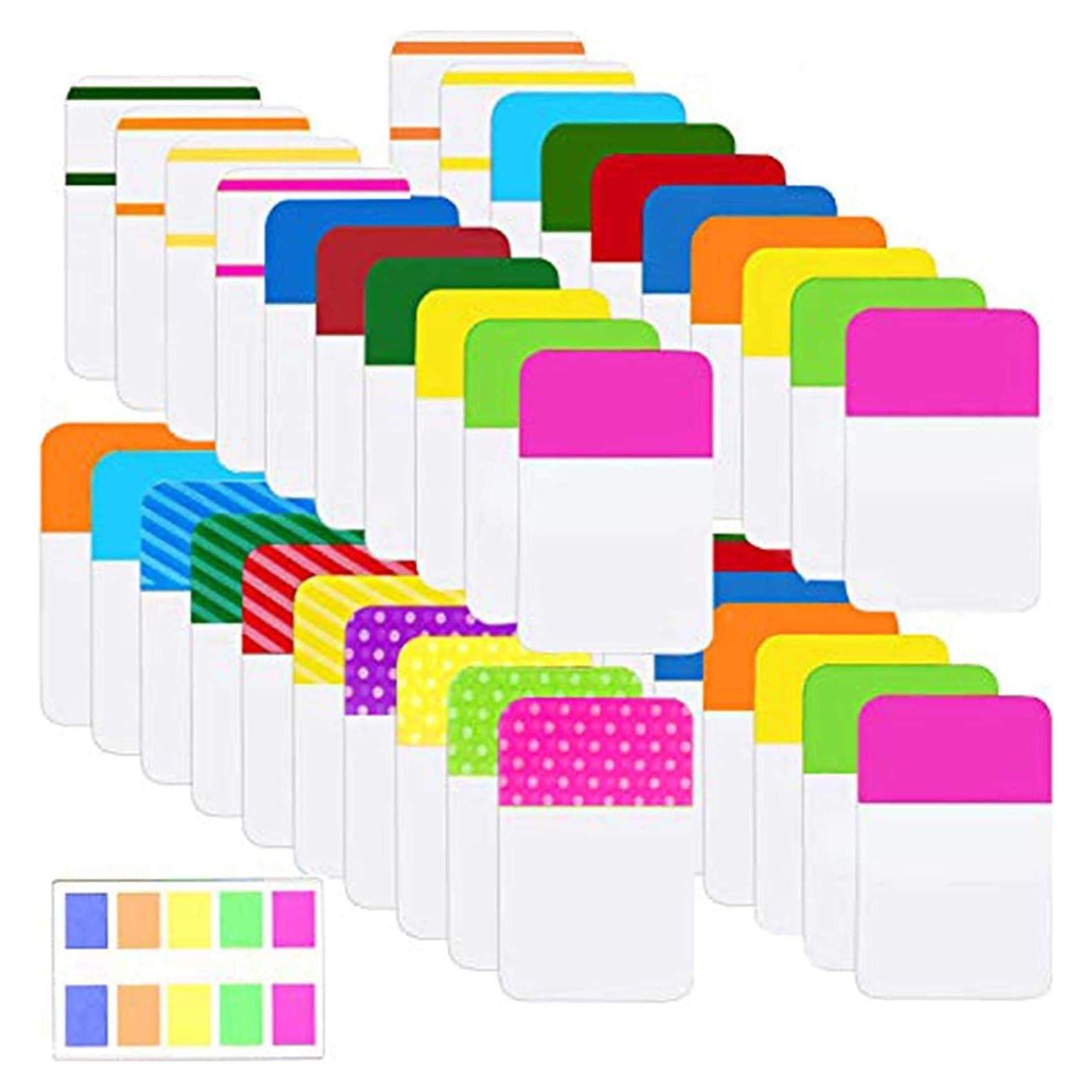 Pestañas Adhesivas ELII 900 Piezas Reposicionables Multicolor