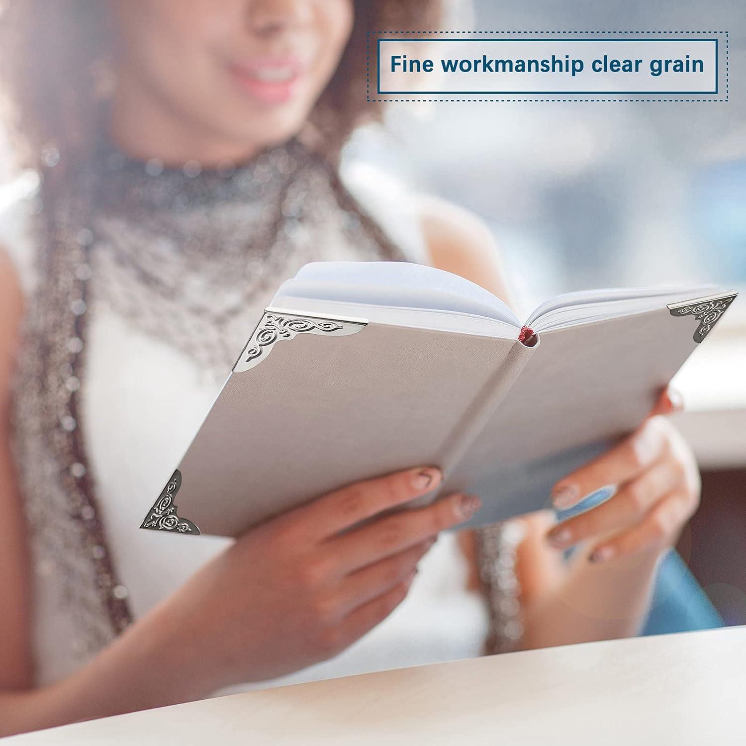 Esquinas de Libro de Metal Outus - 96 Piezas Protectoras Vintage