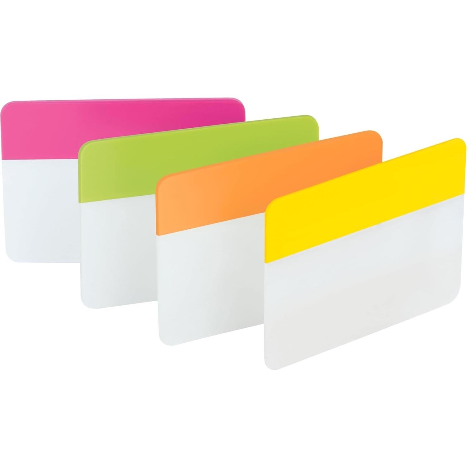 Pestañas Post-it 5 cm Asortidas 24 Pestañas 4 Colores Brillantes