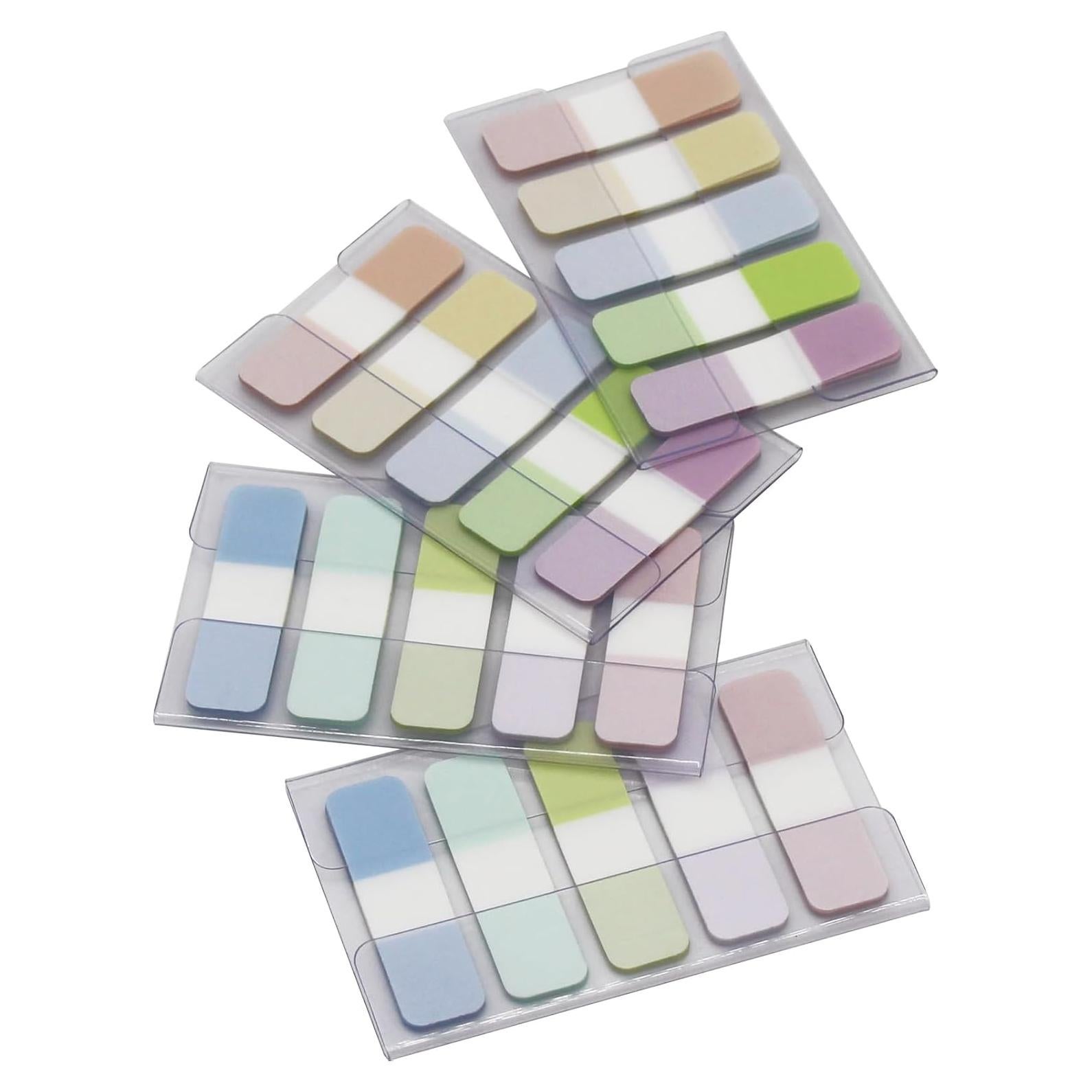 Banderas Adhesivas Andoca 1.19x4.34 cm Colores Variados 400 Páginas