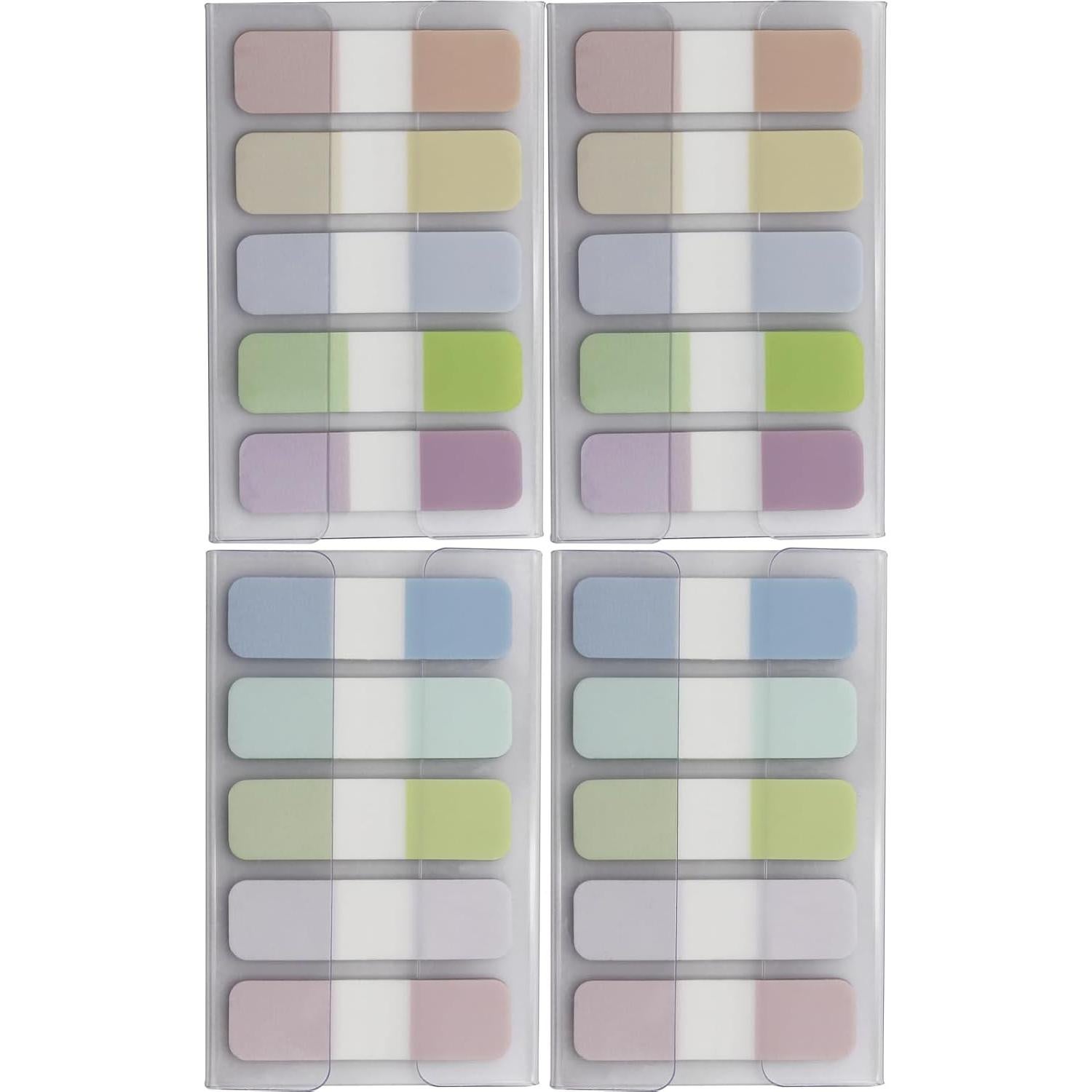 Banderas Adhesivas Andoca 1.19x4.34 cm Colores Variados 400 Páginas