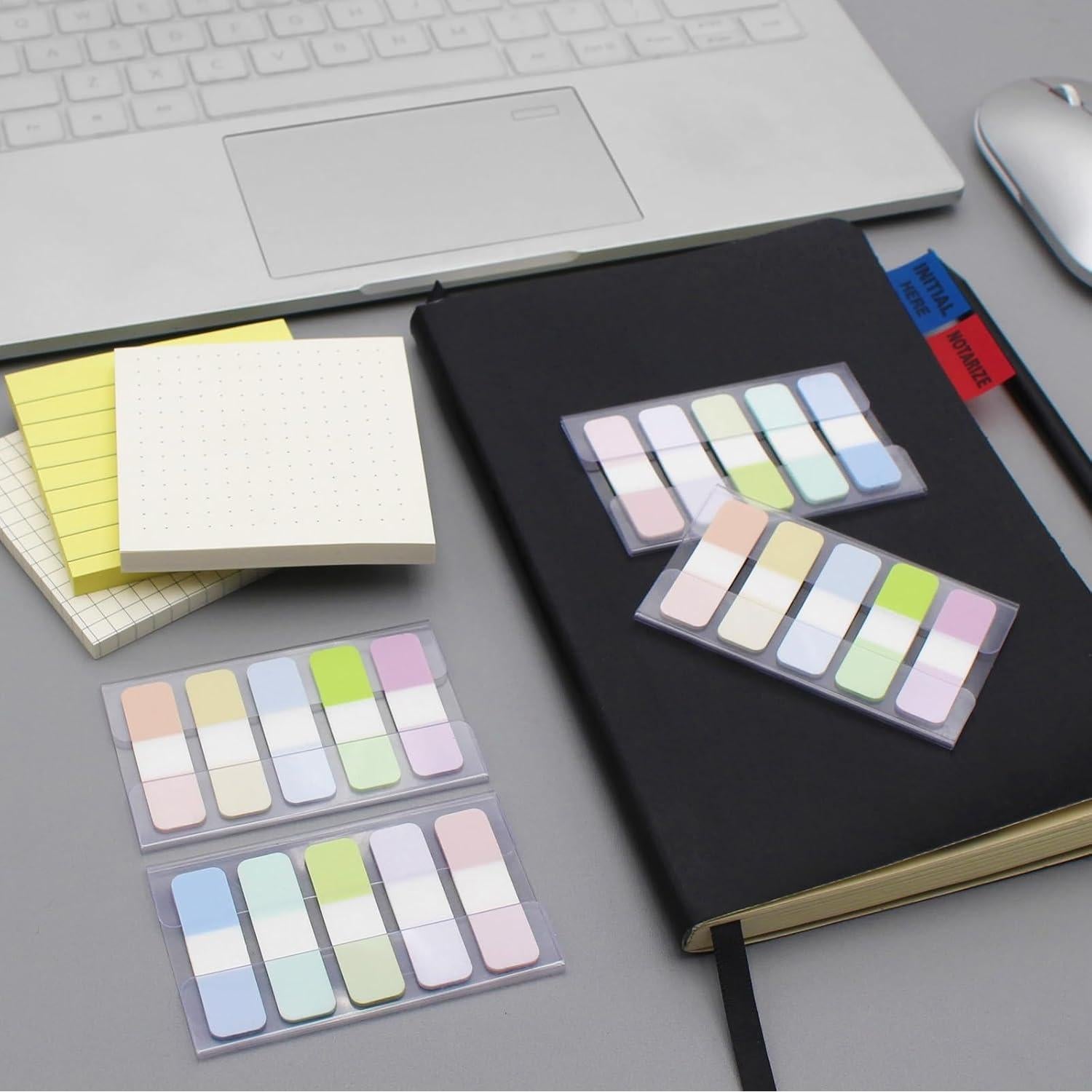 Banderas Adhesivas Andoca 1.19x4.34 cm Colores Variados 400 Páginas