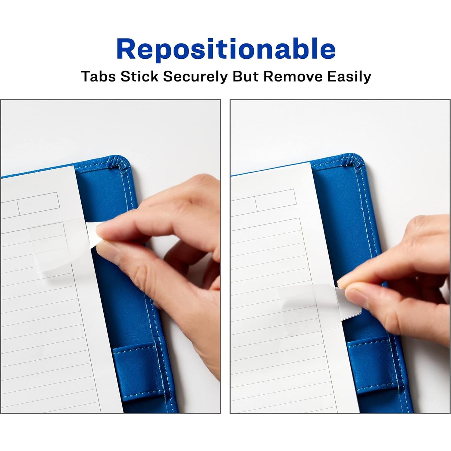 Pestañas Reposicionables Avery Mini Ultra 40 Unidades Blancas