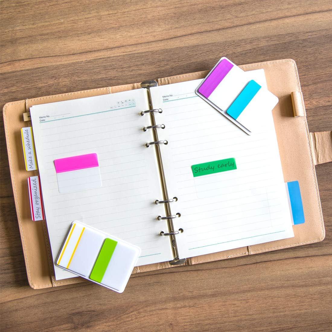 Pestañas Adhesivas KICNIC 240 Piezas 5.08 cm Multicolor