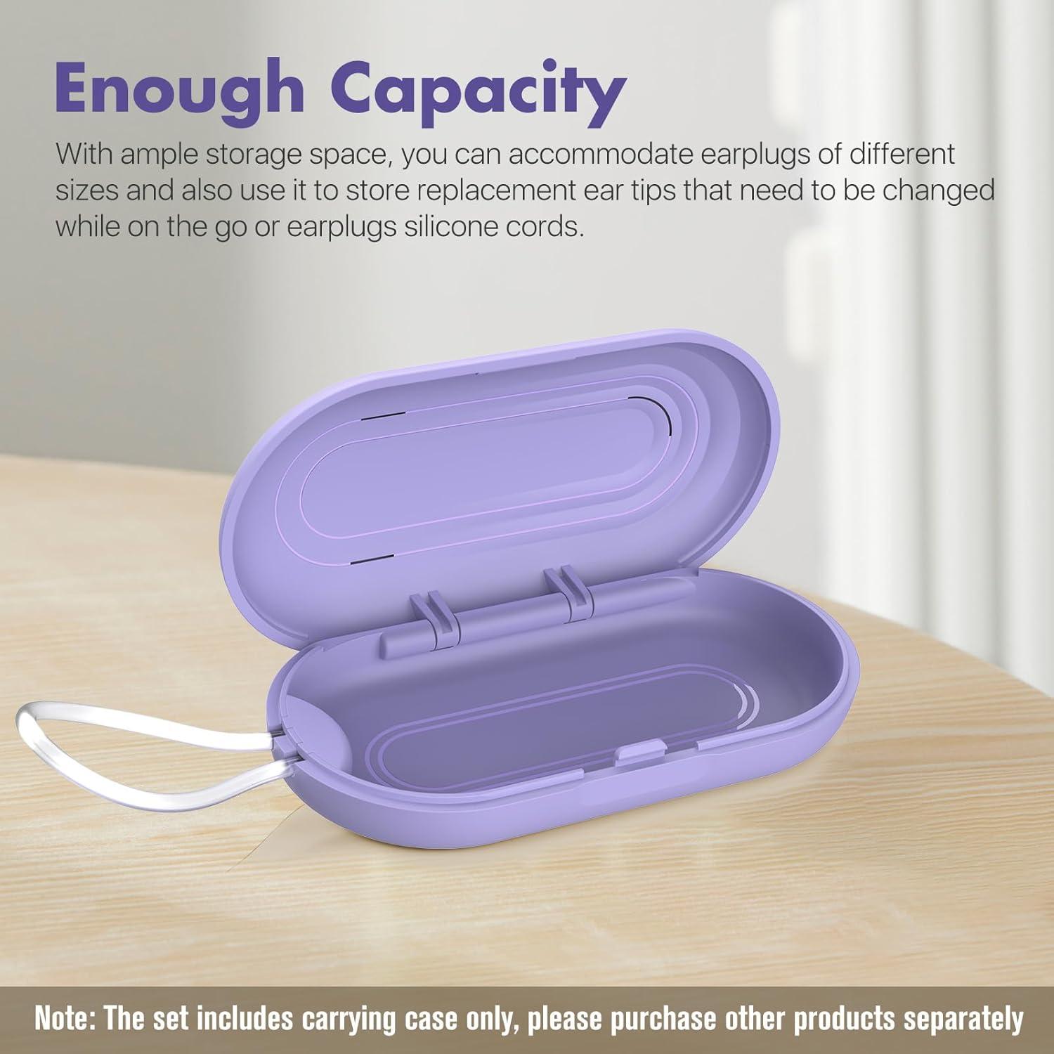 Estuche para Tapones de Oídos Hearprotek - Compacto y Duradero