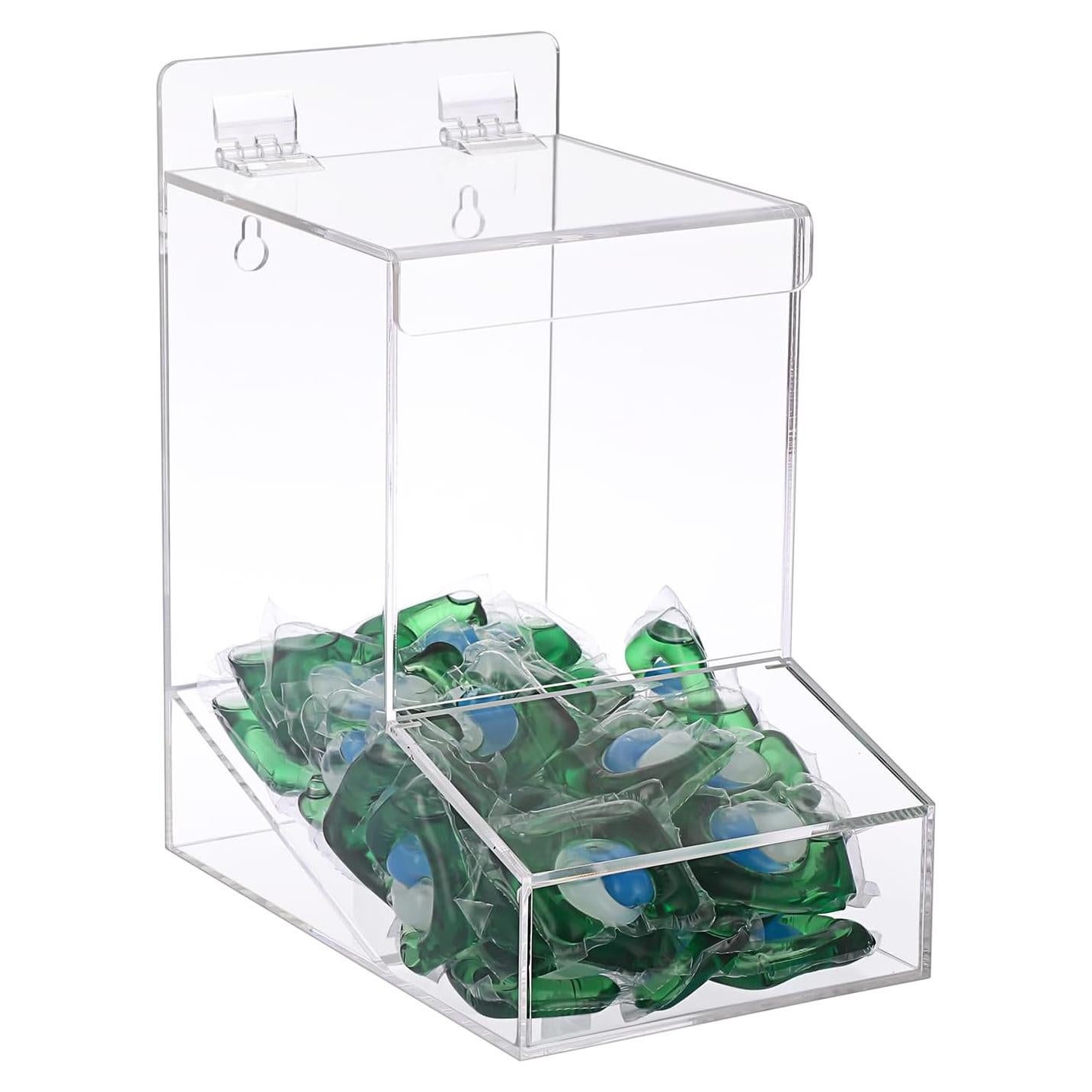 Contenedor de Almacenamiento Acrílico Sumnacon 23x20x13cm Transparente