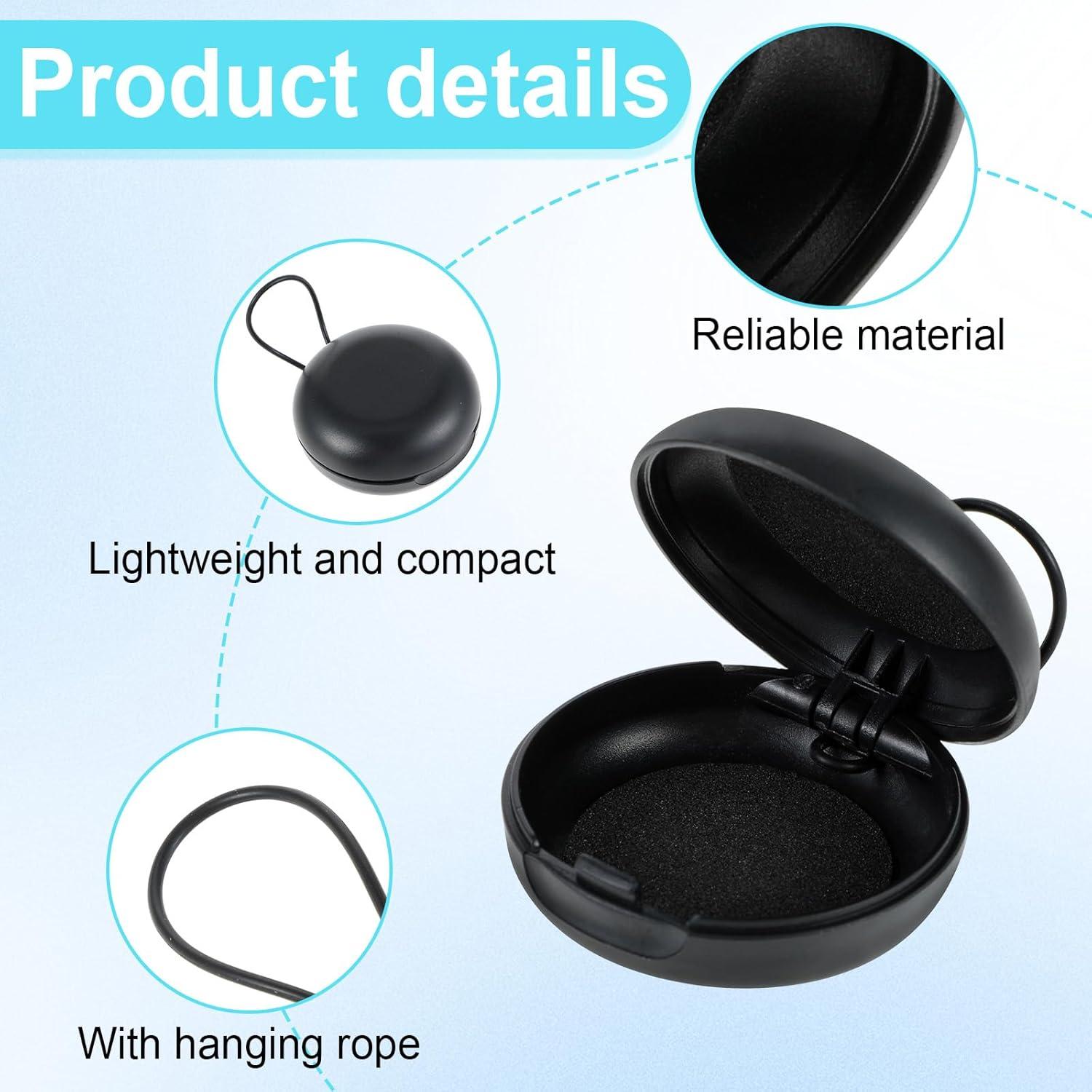 Estuche portátil para tapones de oído Xthrotsenk - 2 Pcs