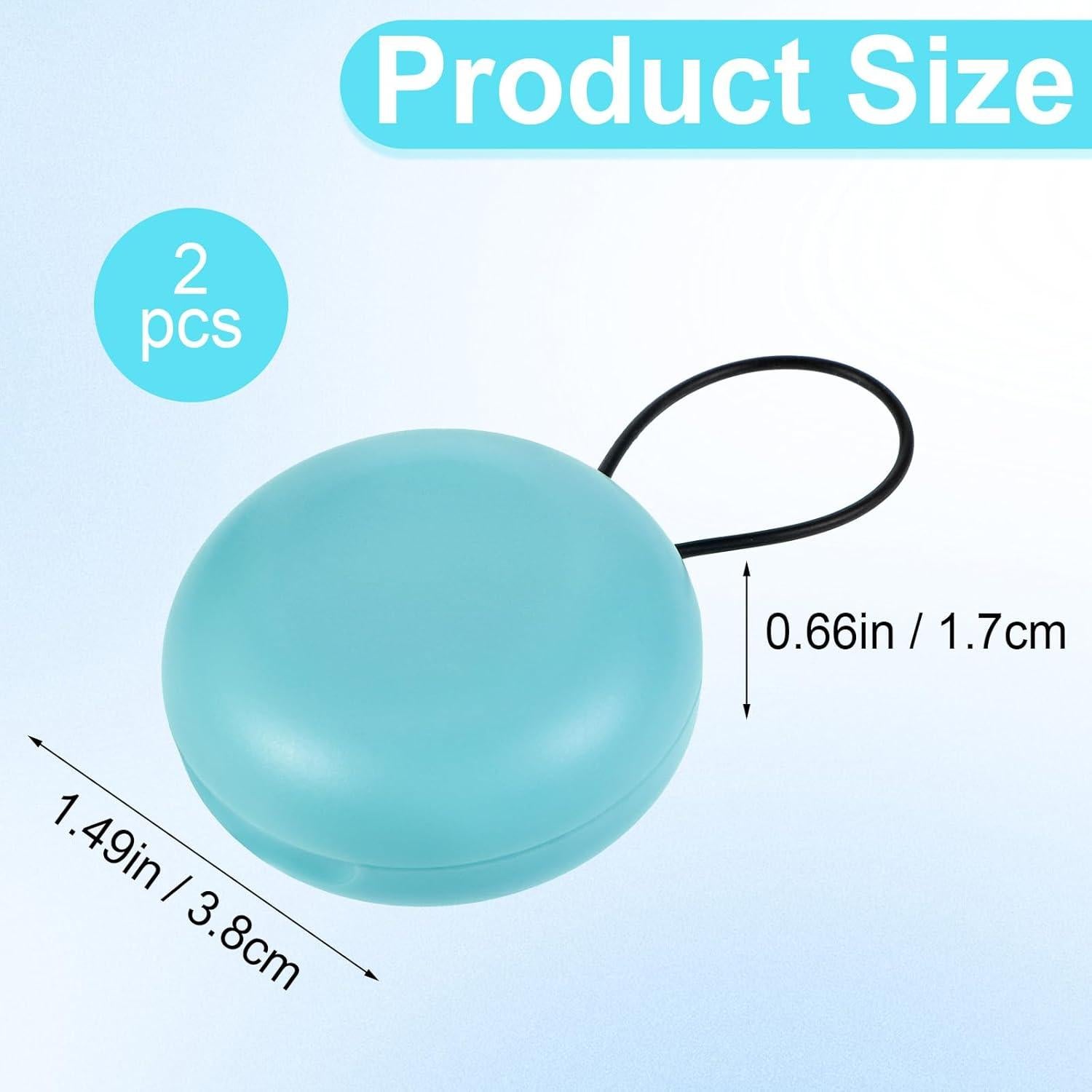 Estuche portátil para tapones de oído Xthrotsenk - 2 Pcs