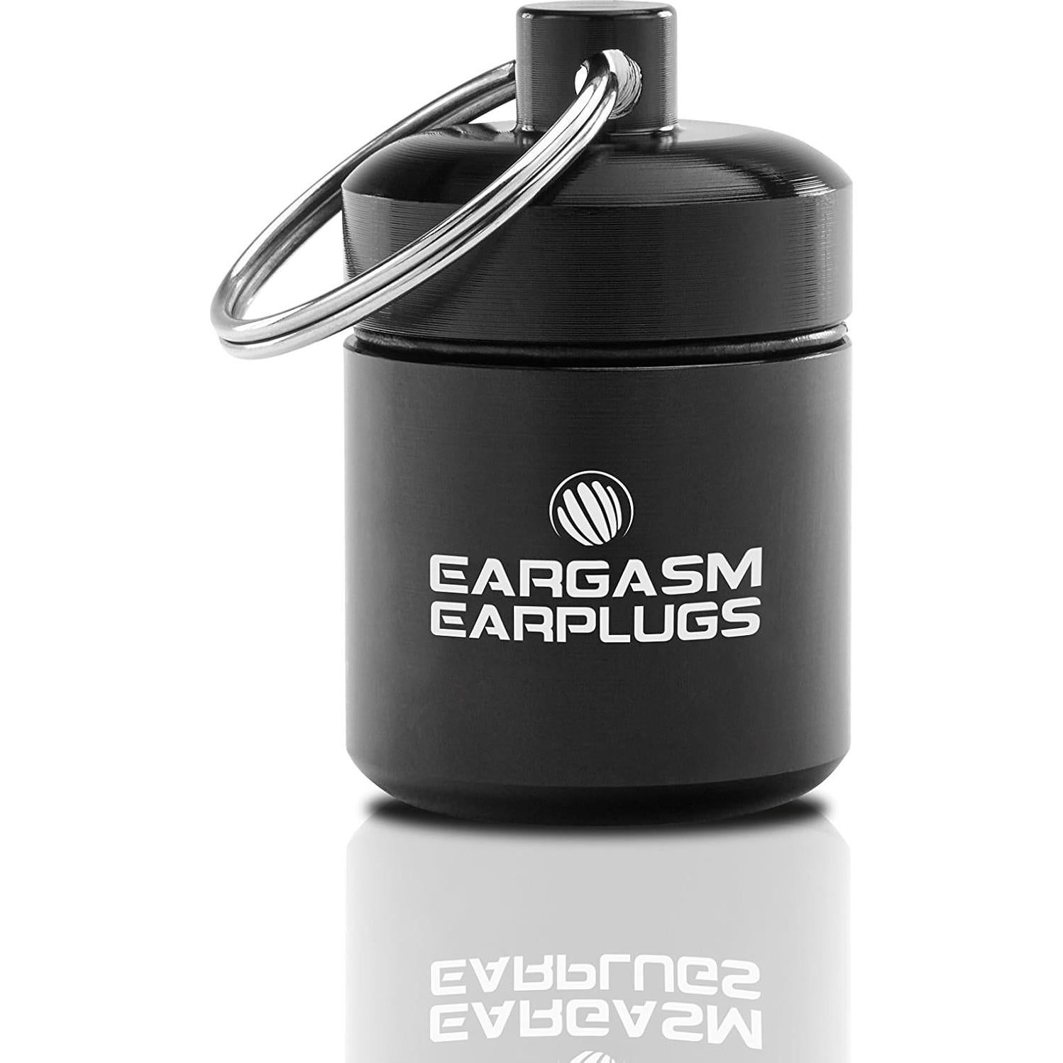 Estuche de Llave Eargasm para Tapones de Oído - Negro