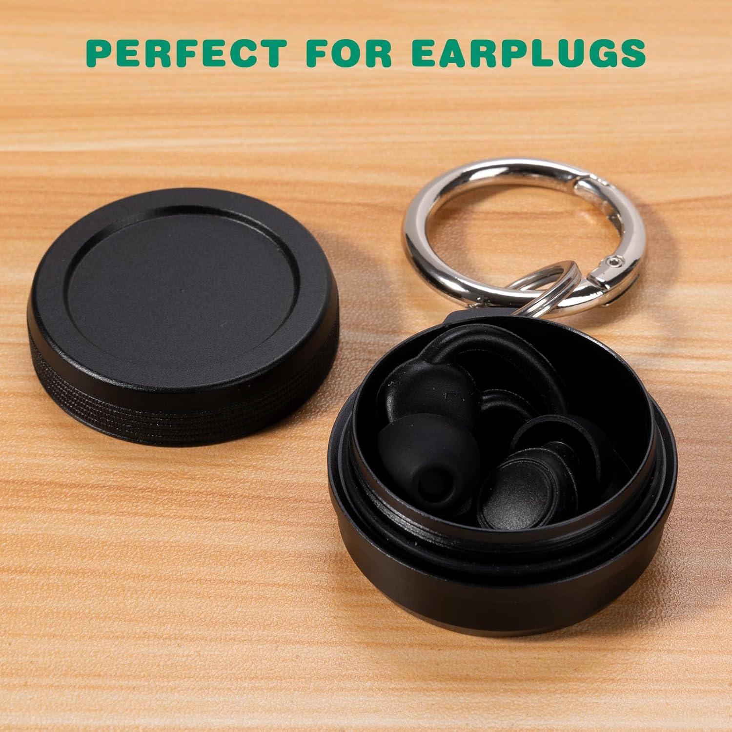 Estuche de Metal SOBAHIDO para Pastillas y Llaves Negro