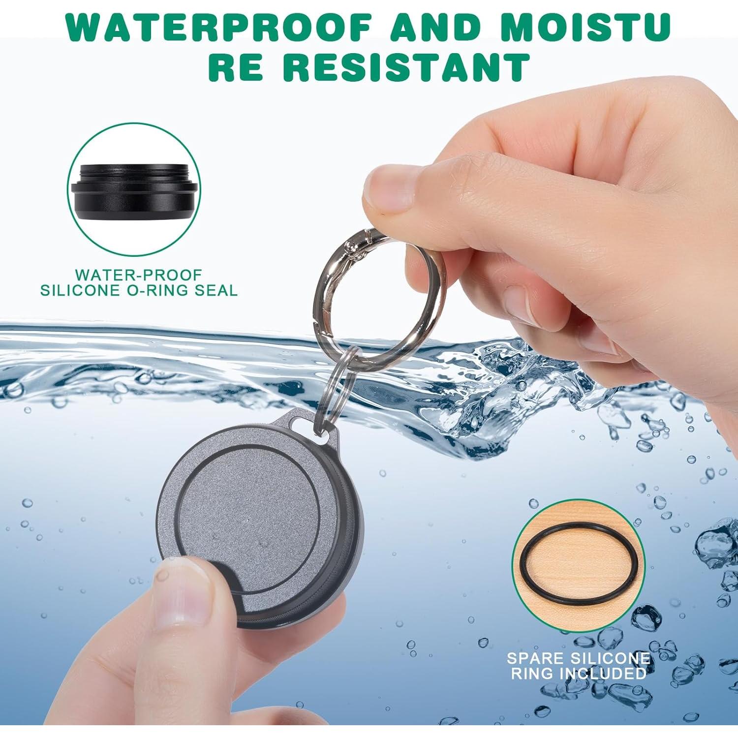 Estuche de Metal SOBAHIDO para Pastillas y Llaves Negro